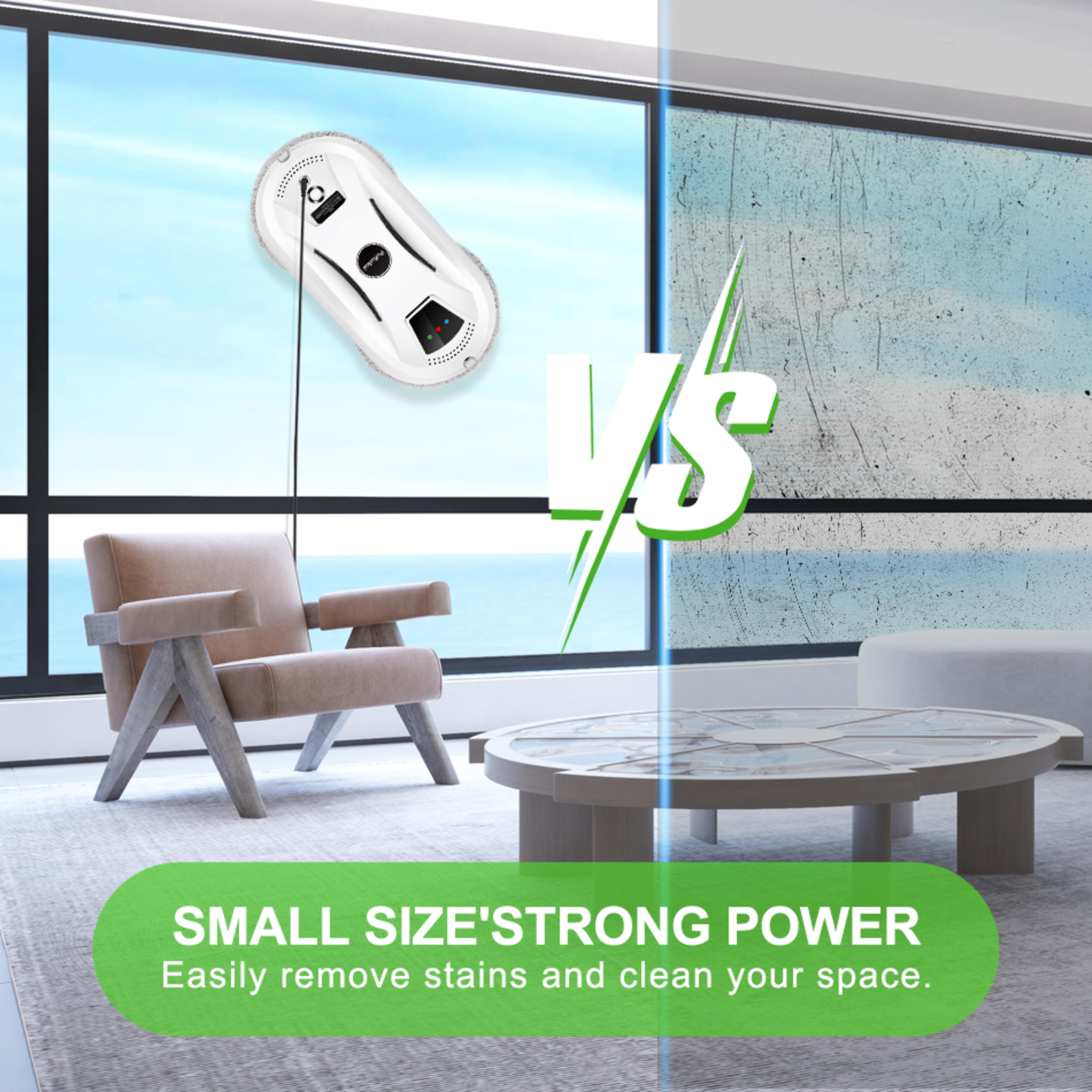 Ultra Thin Window Cleaning Robot Smart Electric Glass Cleaner With Remote Control 1