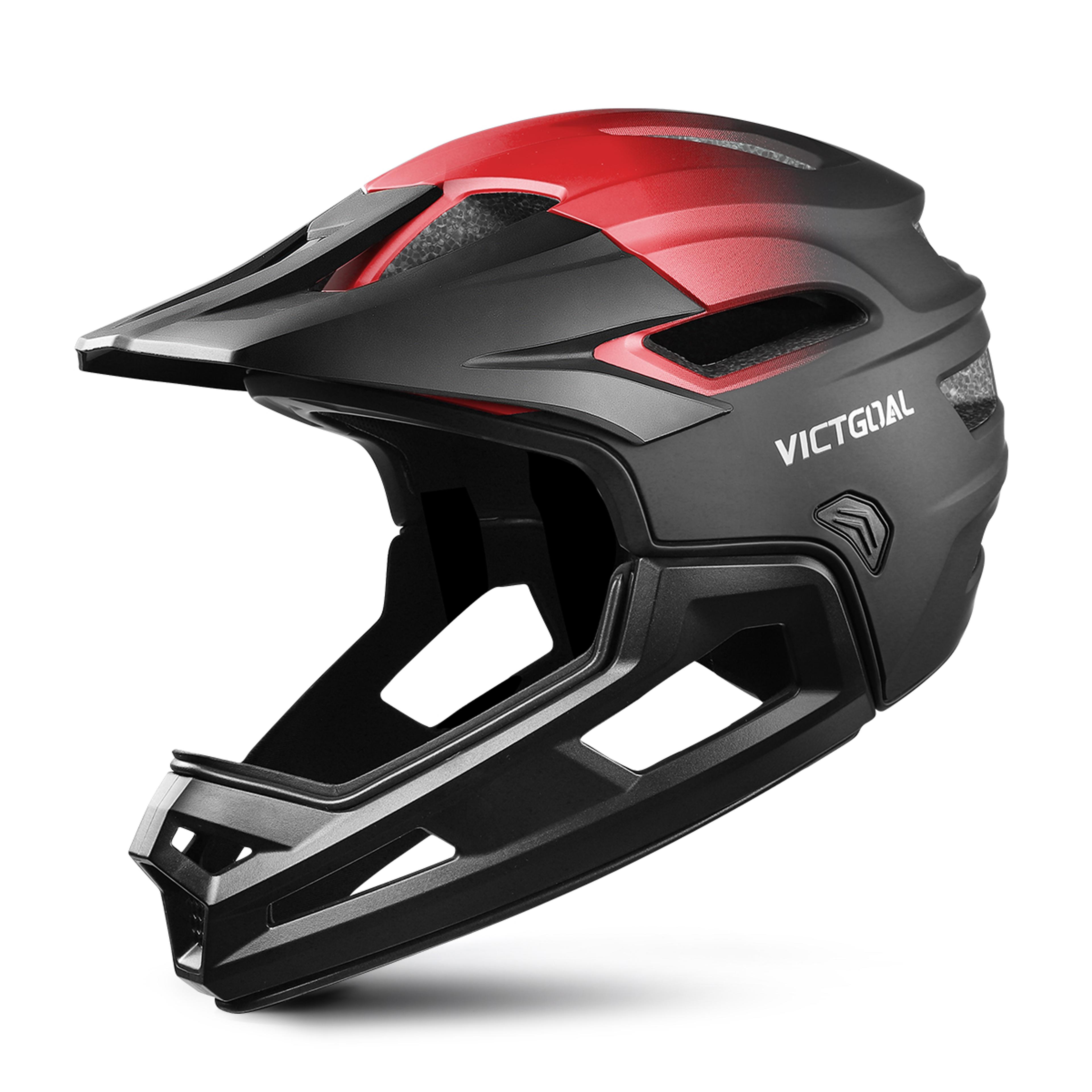 Full Face MTB Bicycle Helmet For Men Motorcycle Adult Detachable Mountain Bike Offroad MBX BMX Head 8