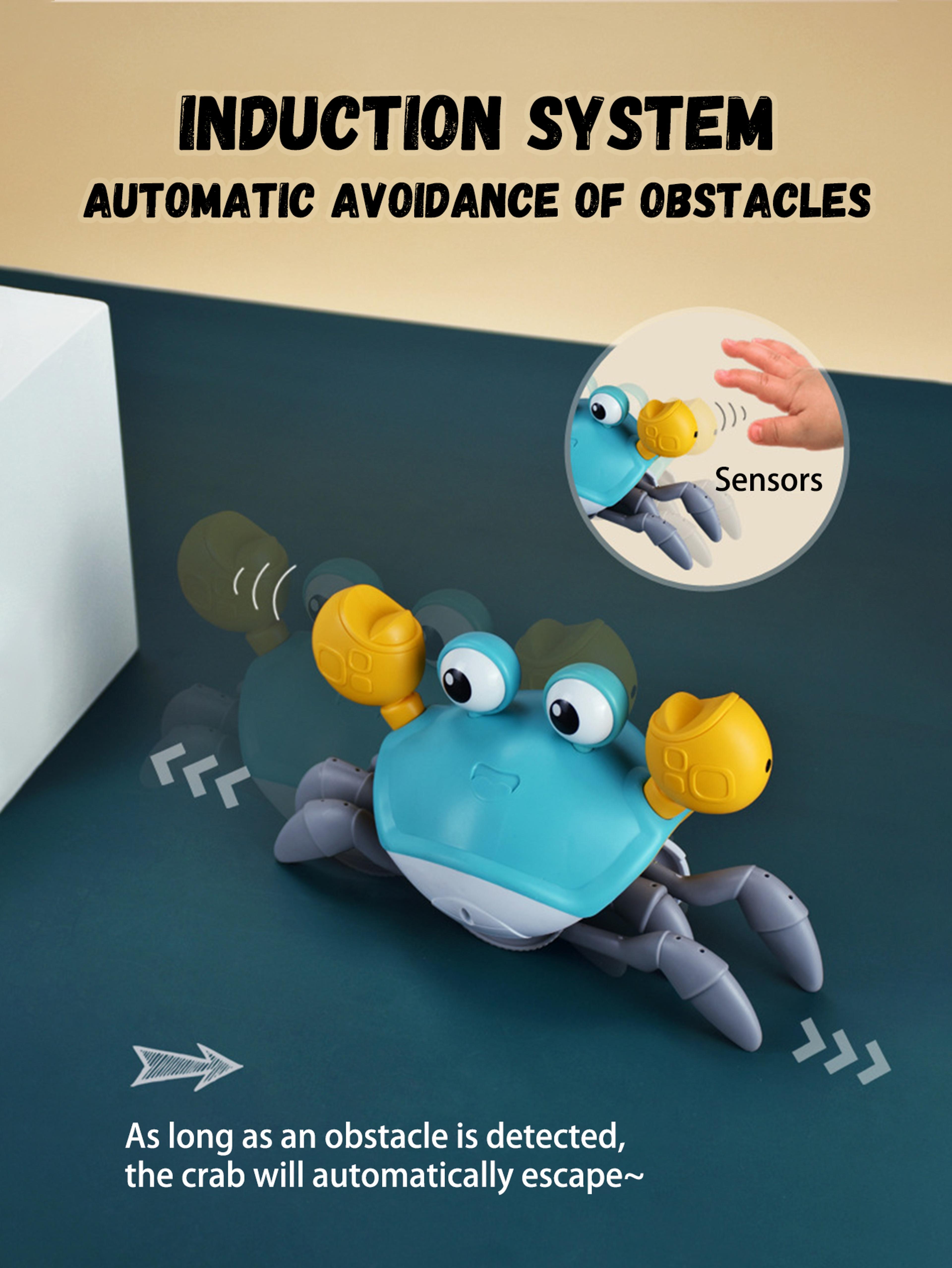 Crawling Crab Baby Toy Interactive Musical Toy With Lights  Dancing Moves For Toddlers AutoSensing  1