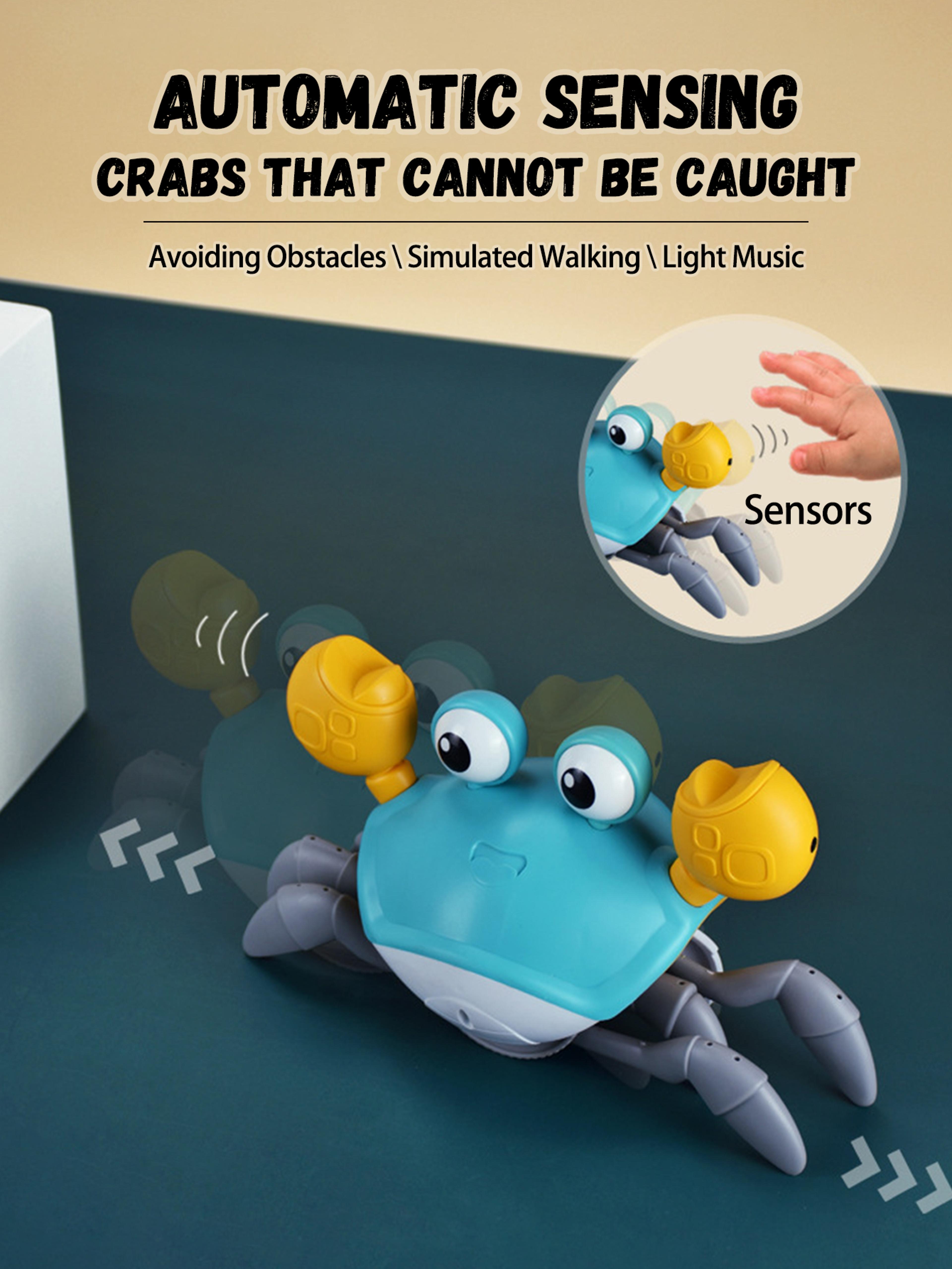 Crawling Crab Baby Toy Interactive Musical Toy With Lights  Dancing Moves For Toddlers AutoSensing  5