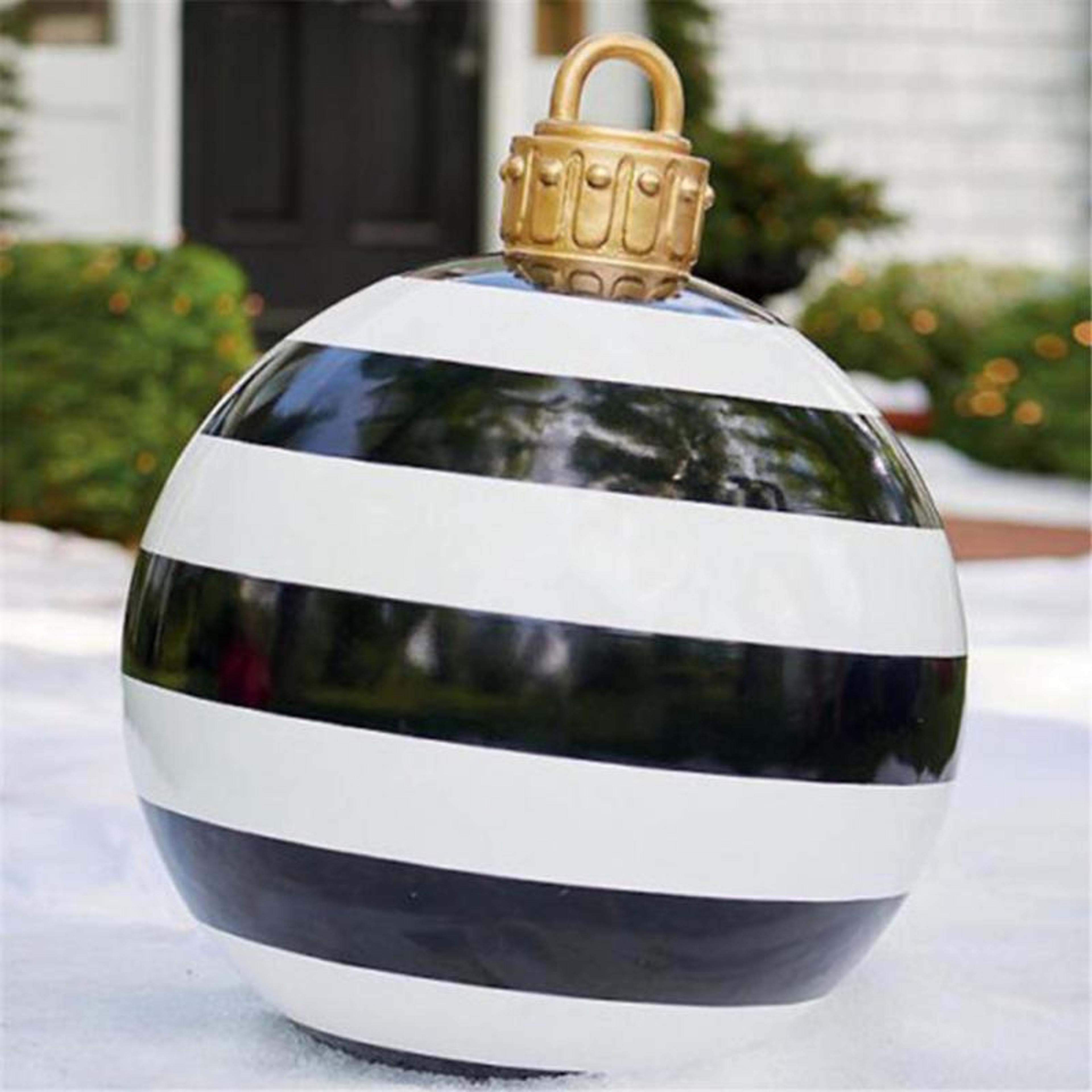 PVC Inflatable Christmas Ball Large Outdoor Giant Decorated Balls Big Party Tree Decorations Toy Ba 13