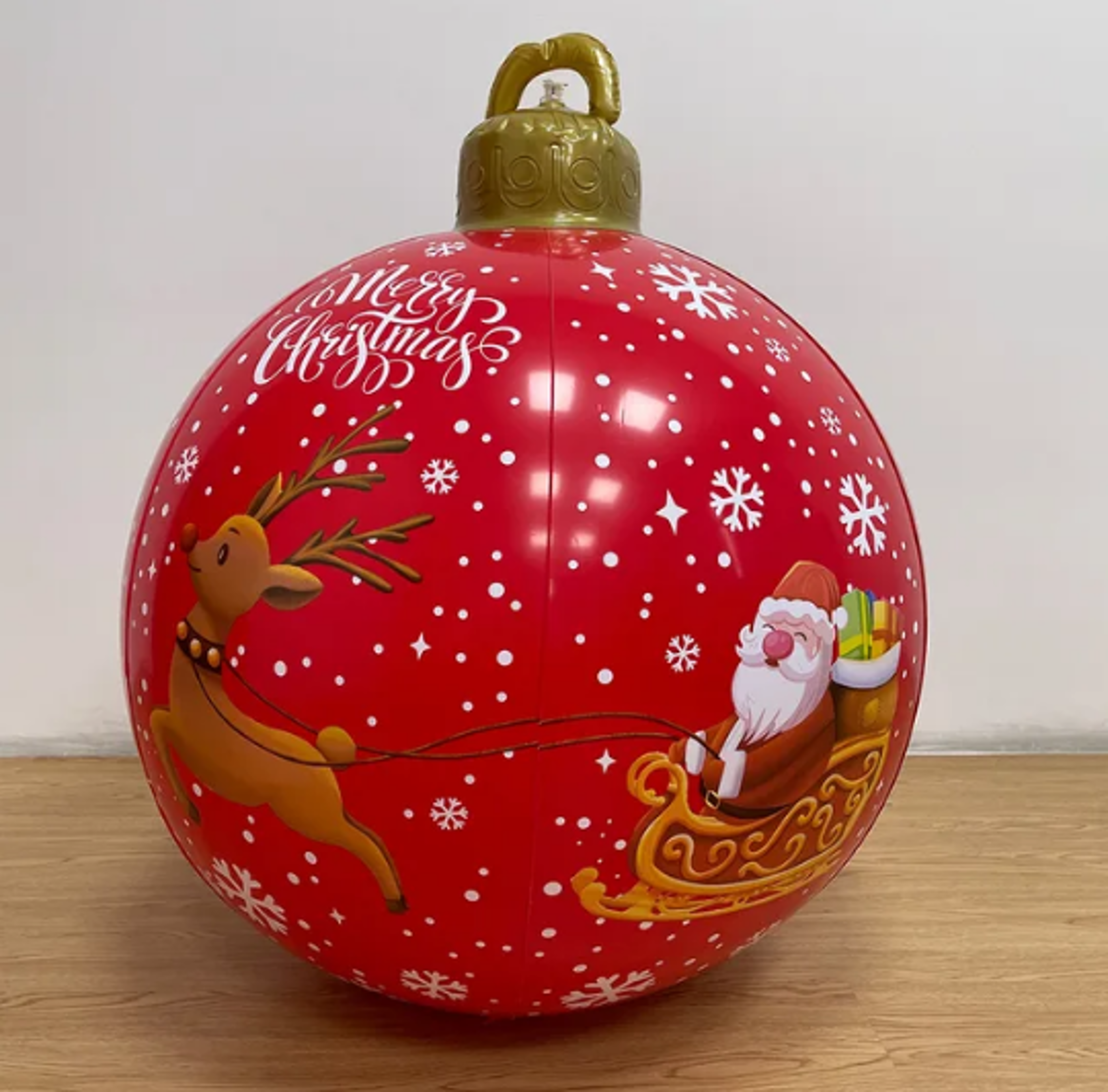 PVC Inflatable Christmas Ball Large Outdoor Giant Decorated Balls Big Party Tree Decorations Toy Ba 20