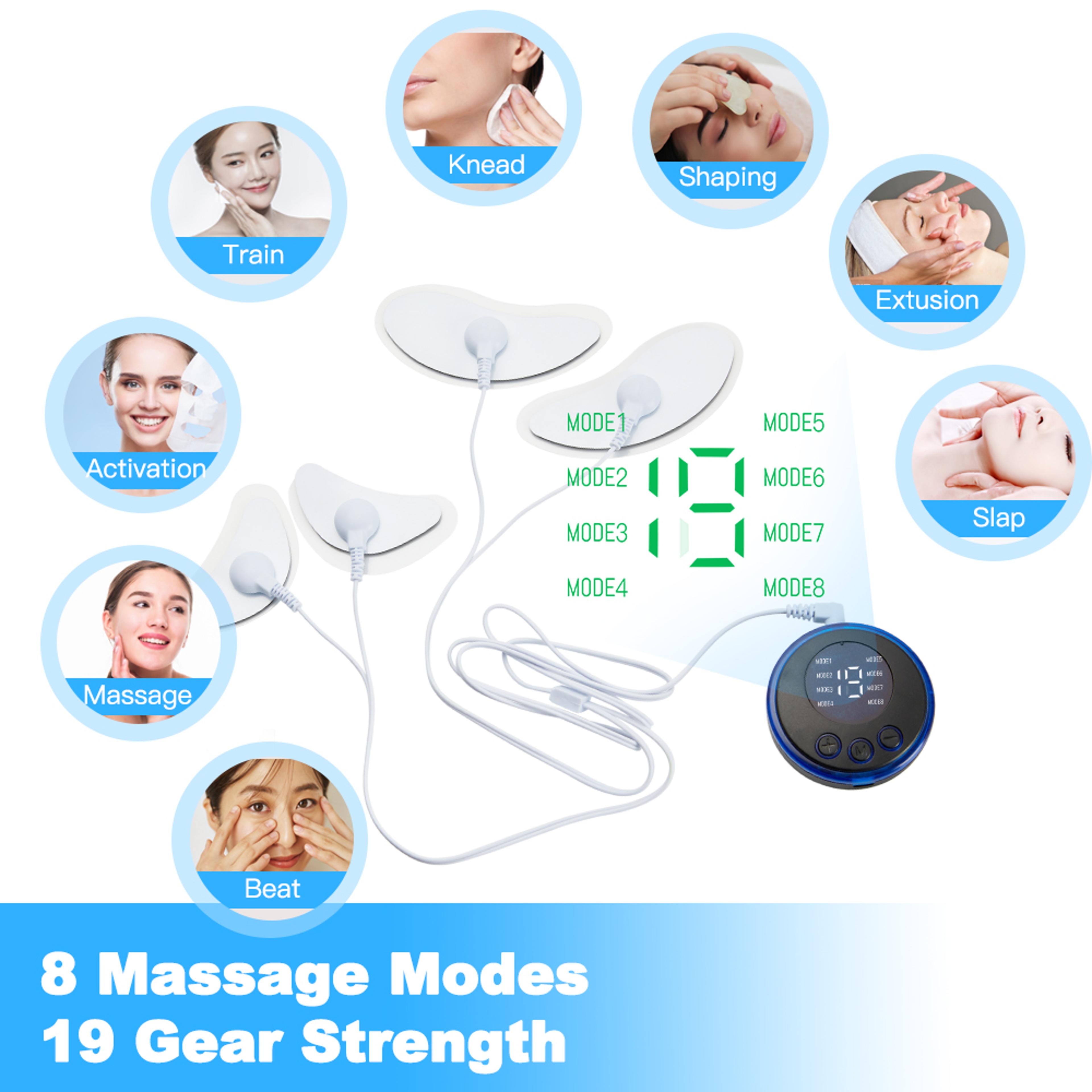 Facial Lifting Device EMS Massager For Neck  Face AntiWrinkle Treatment Skin Tightening Beauty Tool 5
