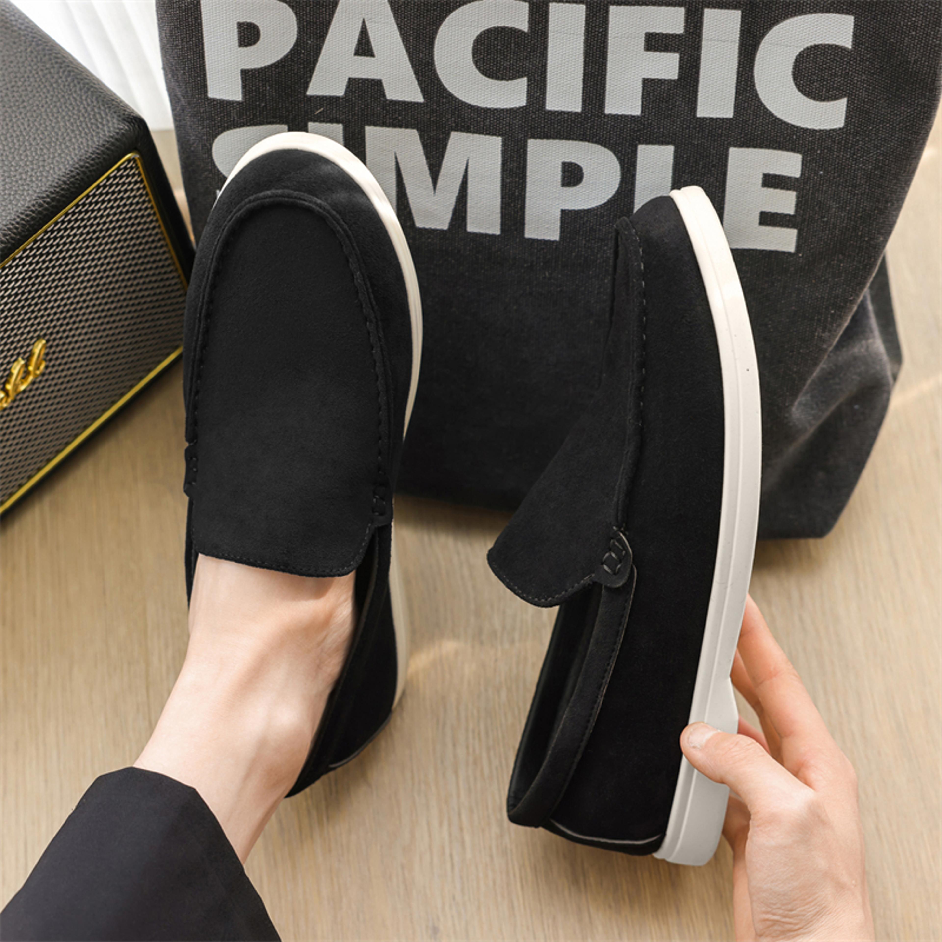 Outdoor Fashion Mens Casual Shoes Nonslip Walking Sneakers Comfortable Loafers Breathable Flats 1