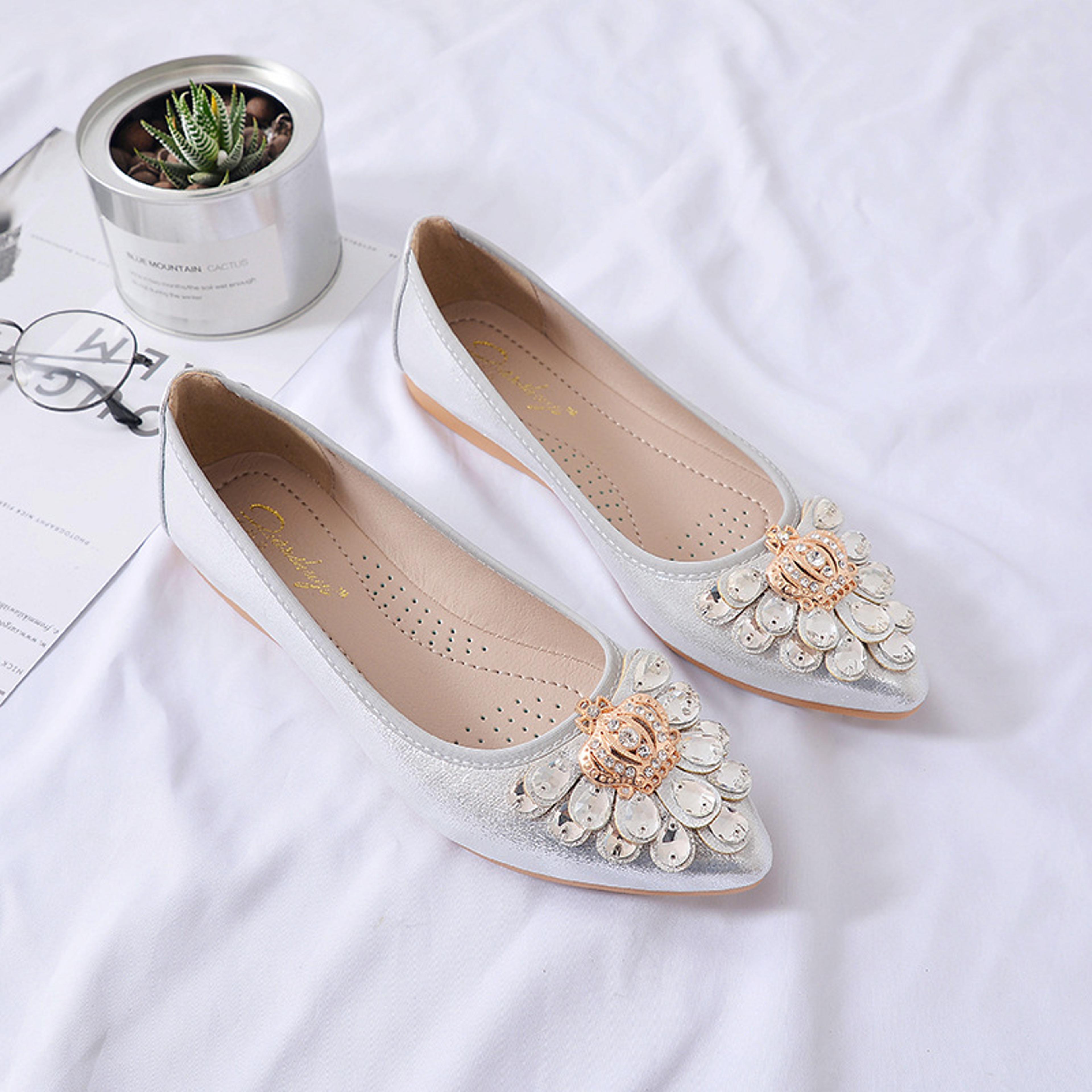 Woman Loafers Spring Autumn Design Flats Shoes Casual Slip On Ballets Flat Shoes Plus For Ladies 4