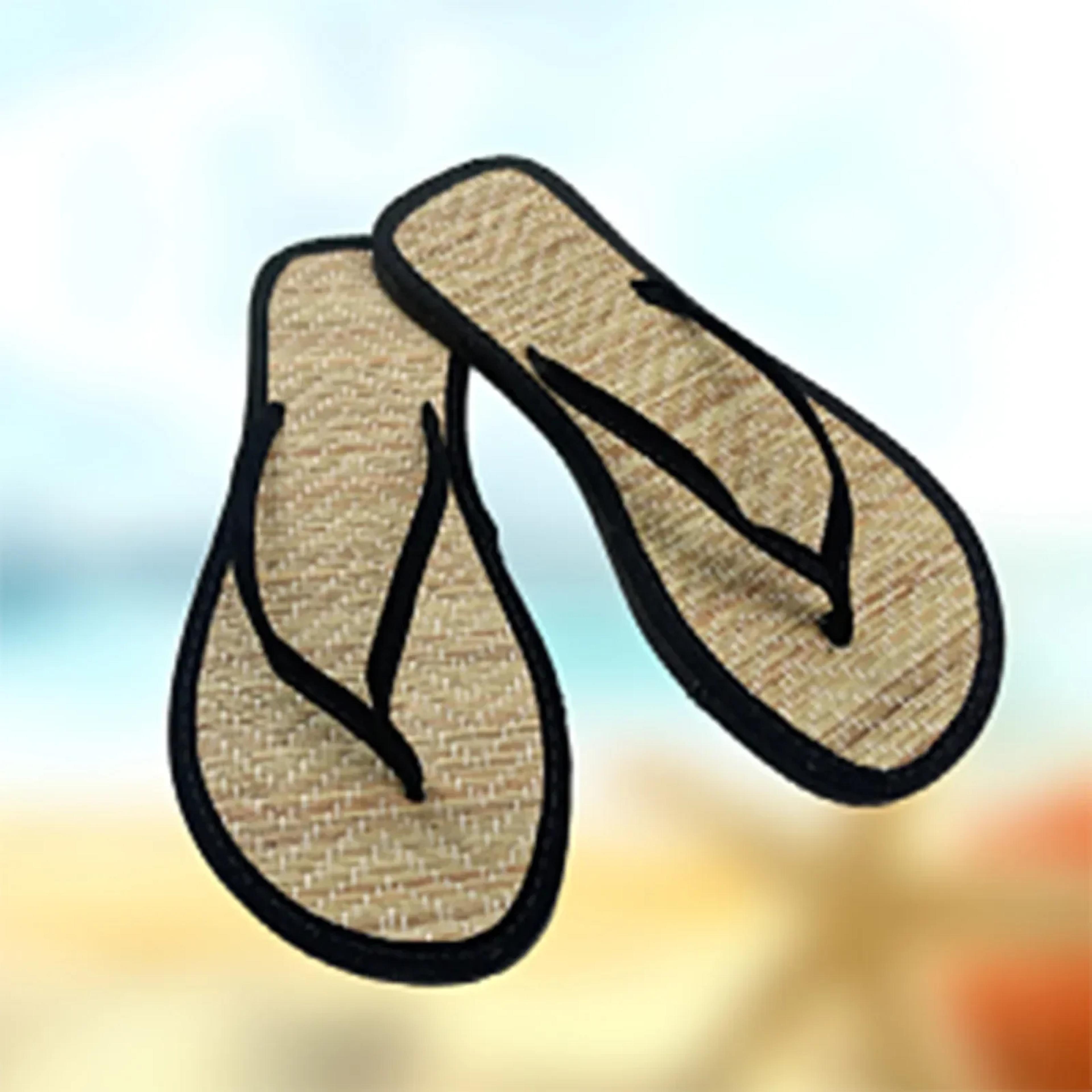 Comfortable NonSlip Slippers Summer Women Bamboo Rattan FlipFlops Fashionable Bathroom Sandals For  7