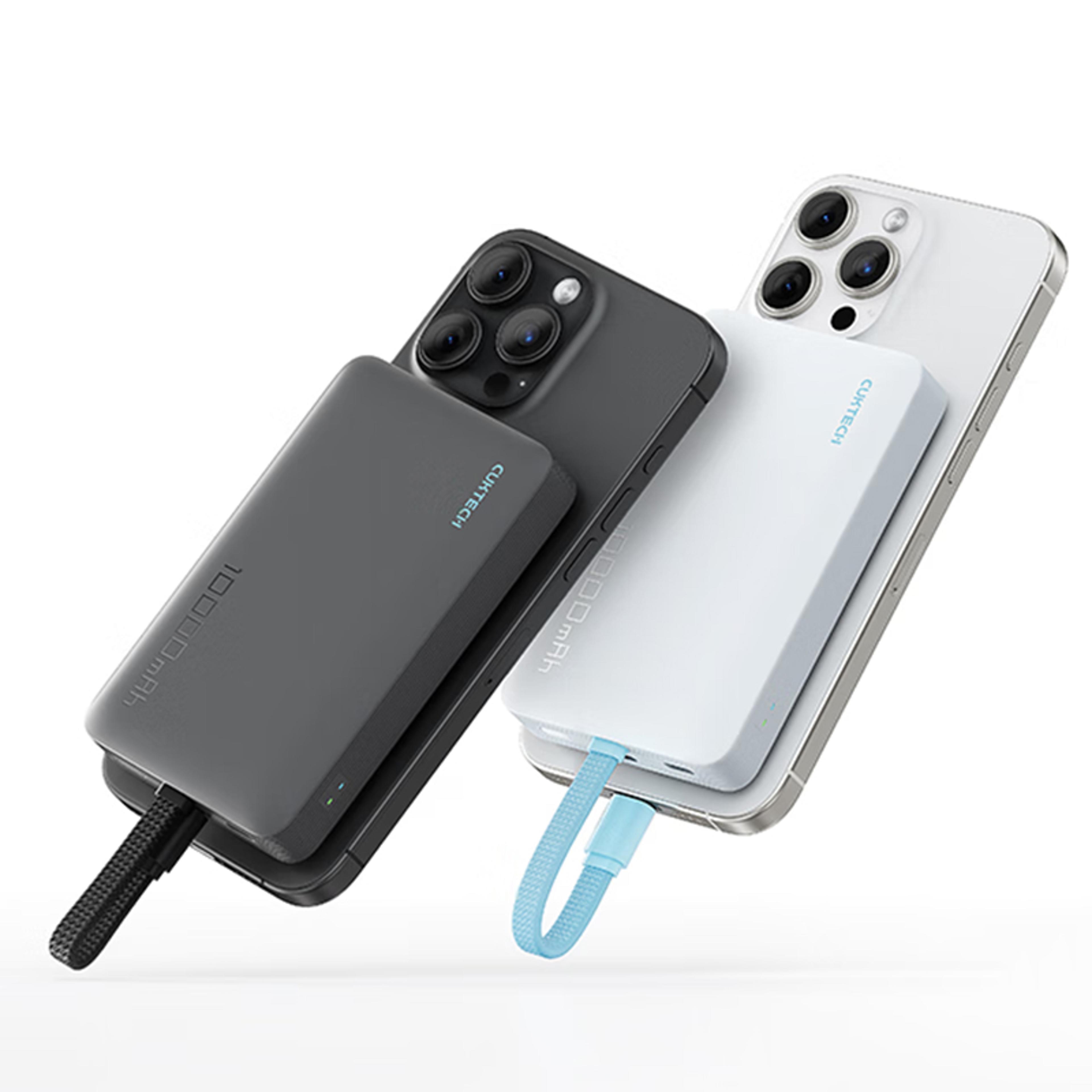 Wireless Charging Powerbank Magnetic Power Bank With Builtin Cable 6