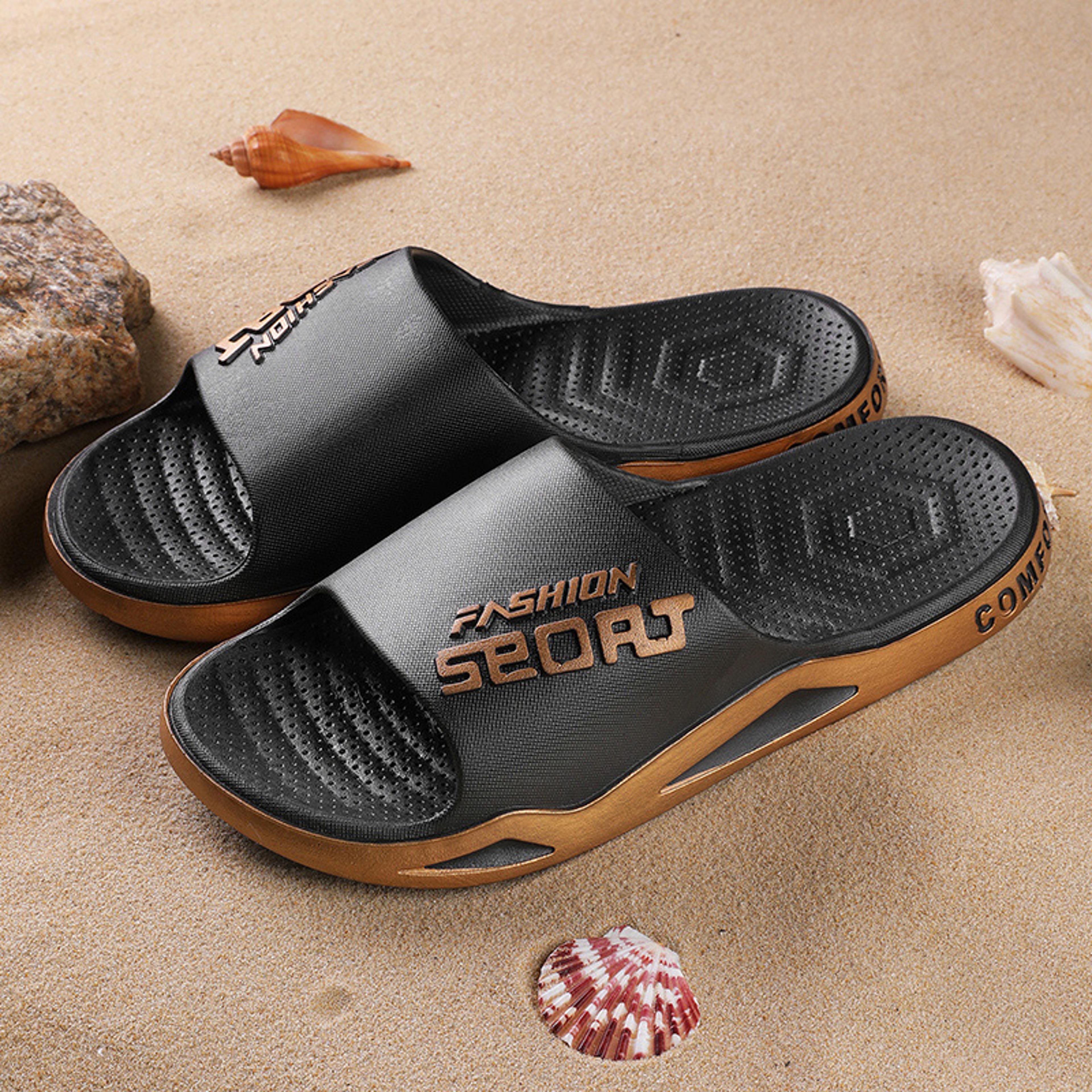 Mens Soft EVA SlipOn Slippers AntiOdor Outdoor Sport Slides Beach Shower Sandals Casual Fashion Sli 2