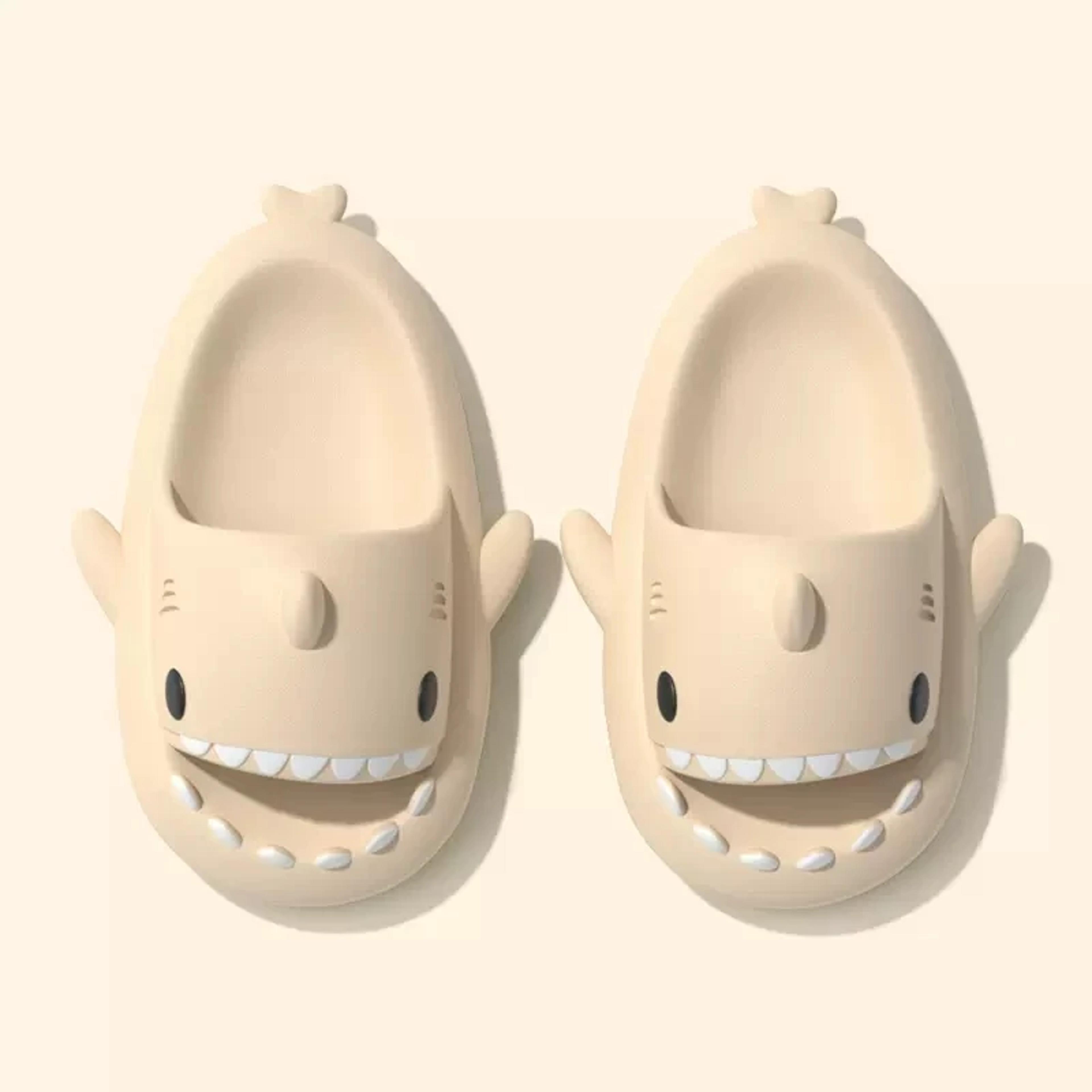 Summer Men Shark Slippers Women Bathroom Slides AntiSkid Flip Flops Soft Beach Sandals Outdoor Coup 6