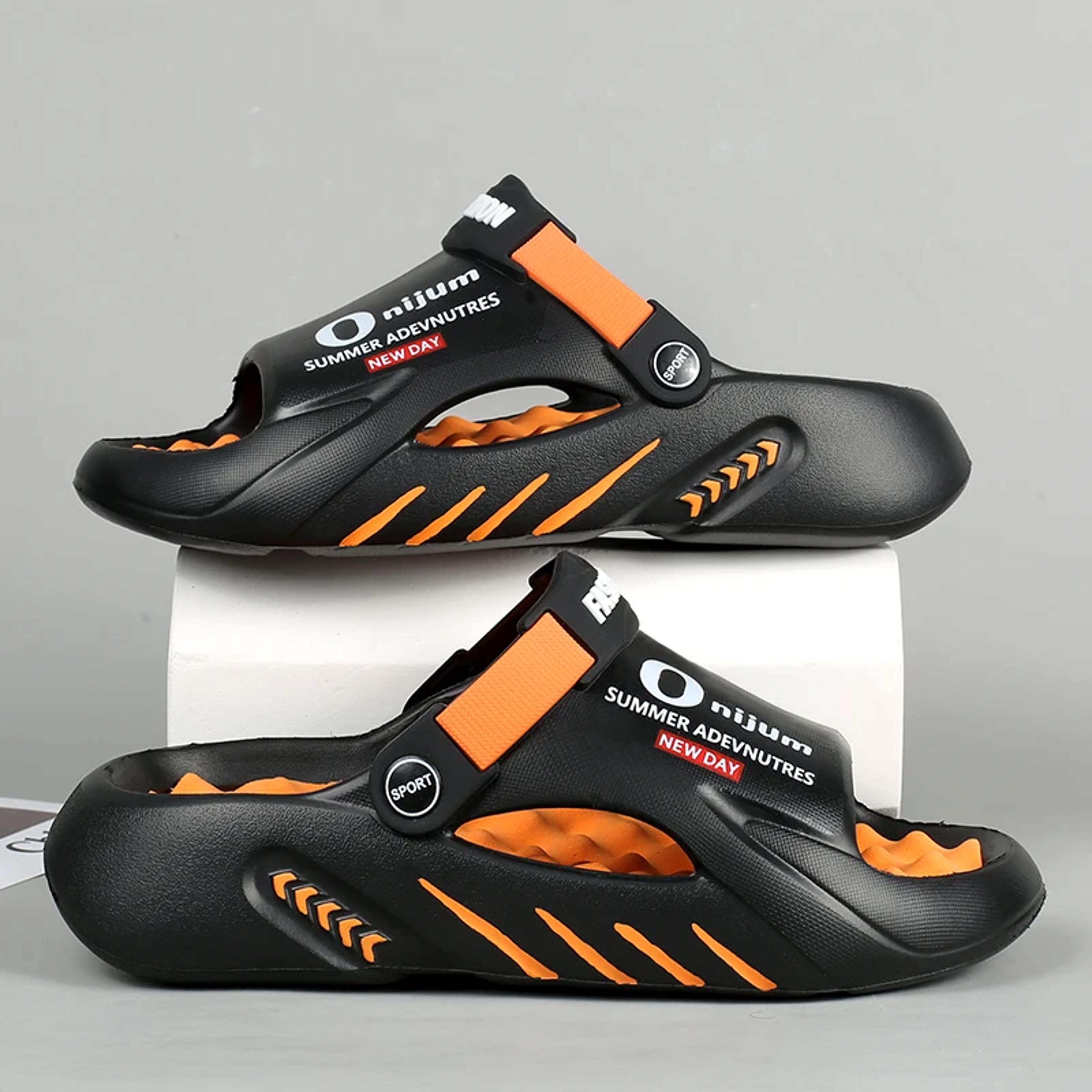 Men Slippers Hot Sale Summer EVA Softsoled Platform Slides Walking Sandals Beach Shoes Outdoor Snea 4