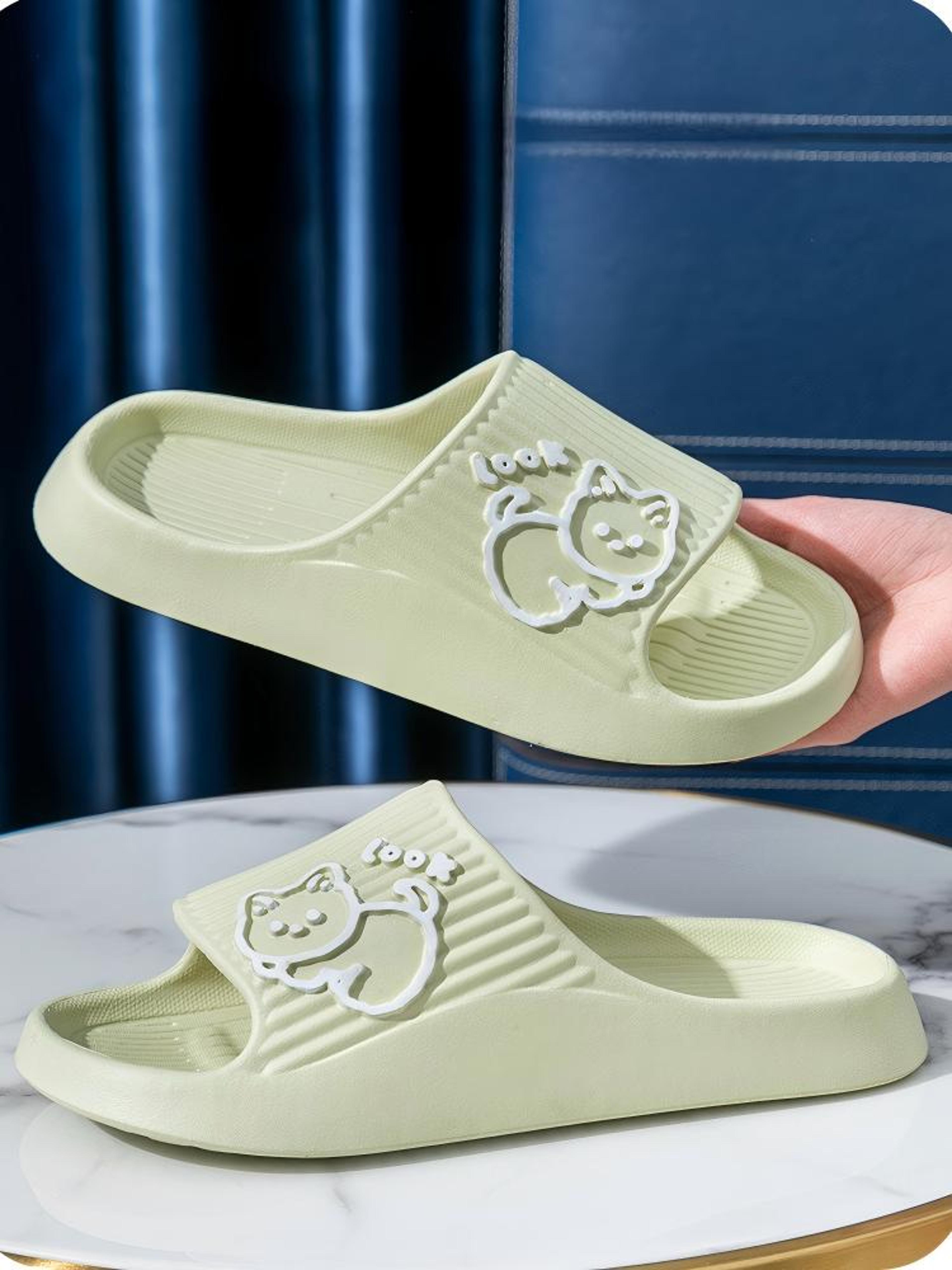NonSlip Womens Slippers ThickSoled Sandal Slippers Bathroom Bathing Summer Outer Wear 5