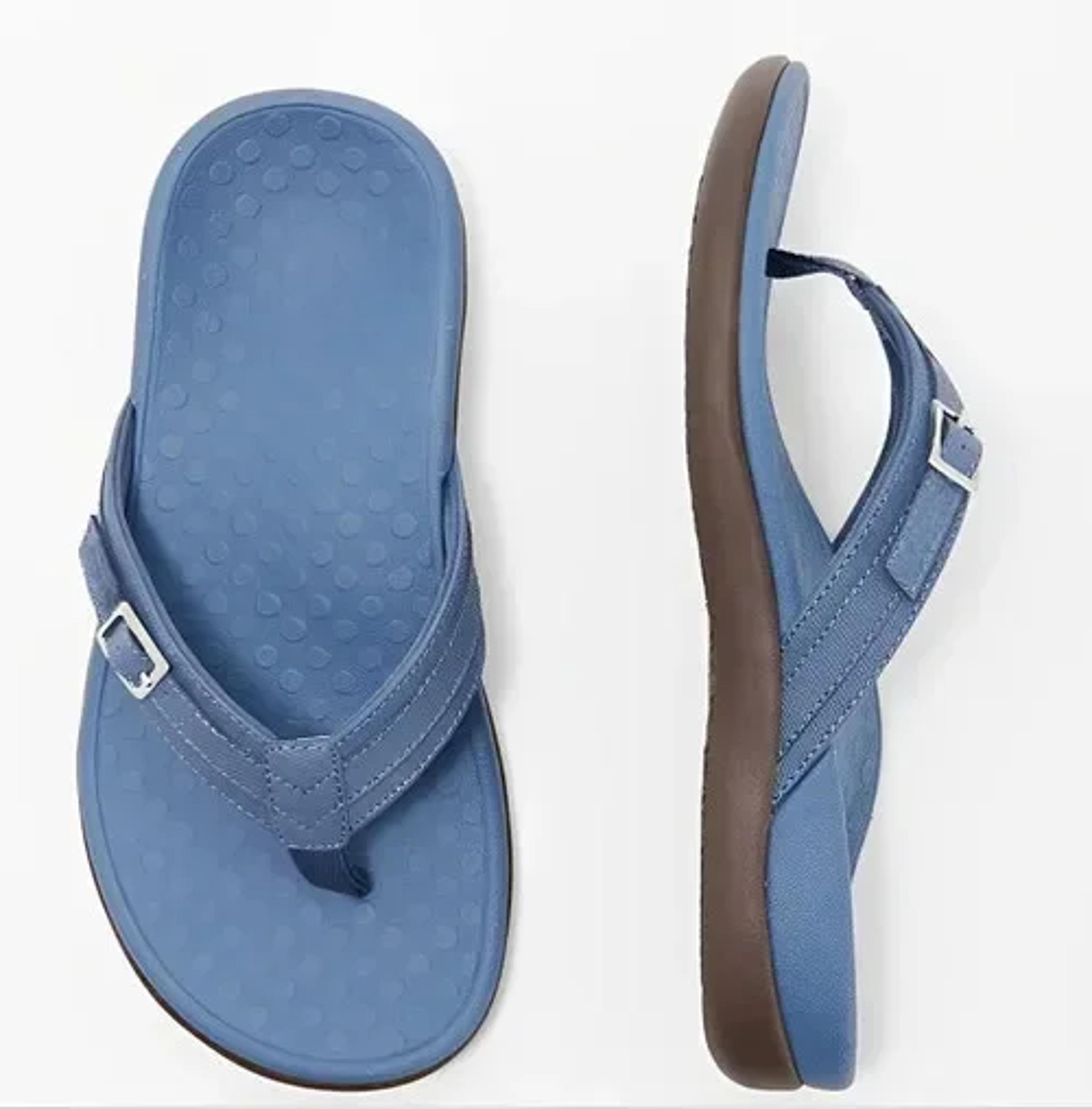 Women Customizable Summer Orthopedic Sandals Casual Flip Flop Comfortable Slippers For Home And Out 2