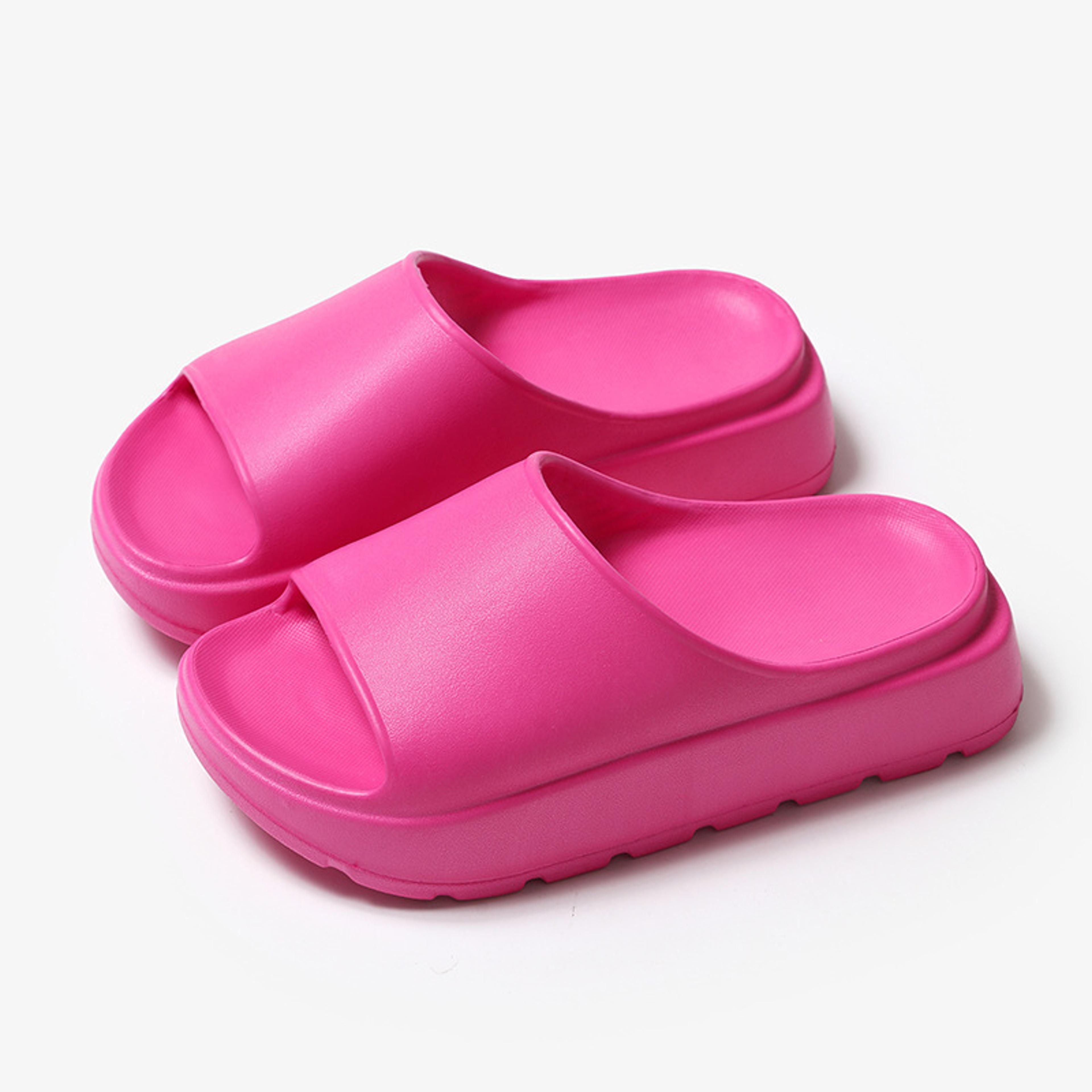 Women Summer Beach Slippers Thick Sole EVA Platform Flip Flops Lightweight NonSlip Bathroom Slides 5
