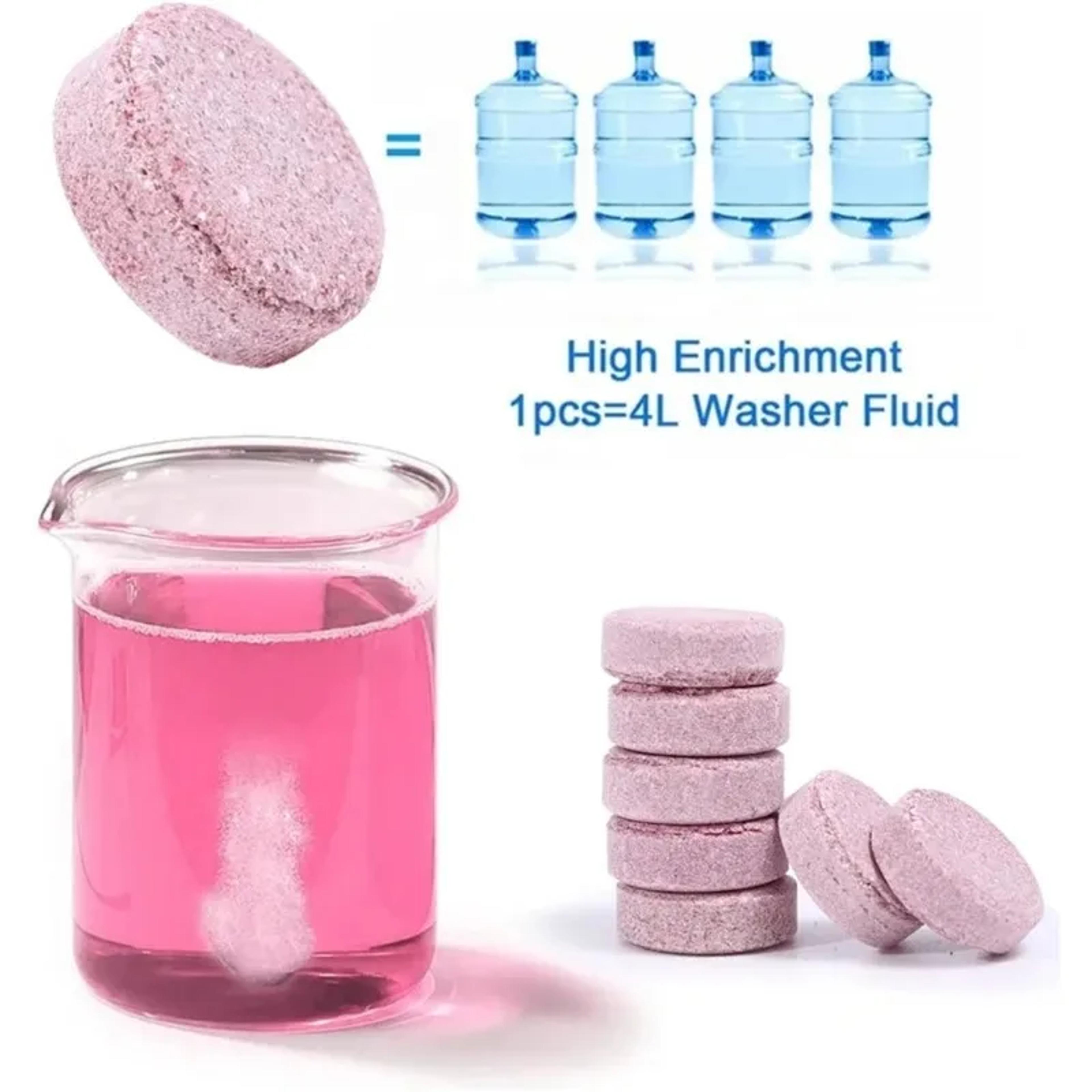 Car Effervescent Washer Fluid Tablets Concentrated Windshield Glass Cleaner 1
