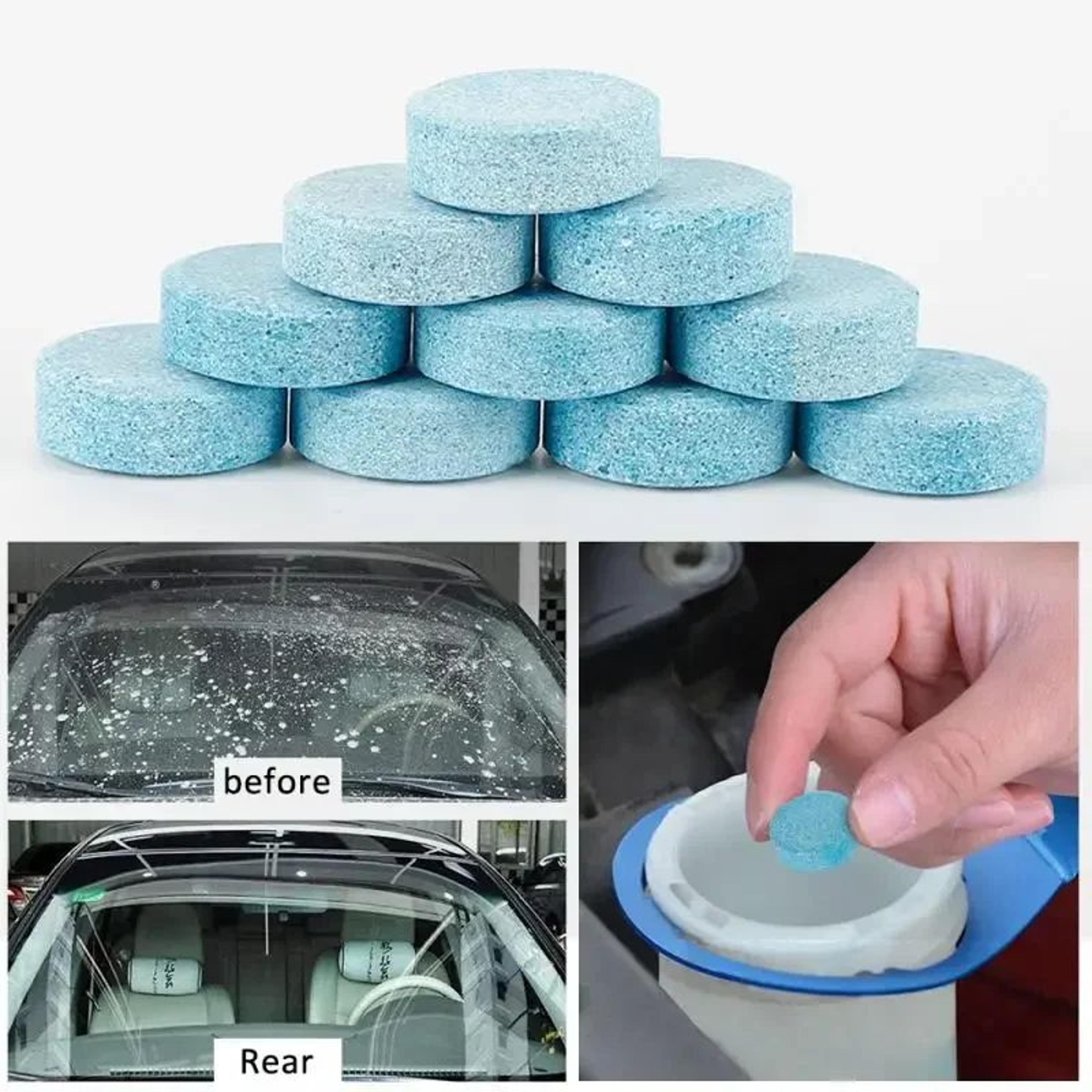 Car Windscreen Cleaner Effervescent Tablet Auto Wiper Glass Cleaner Solid Cleaning Detergent Concen 1
