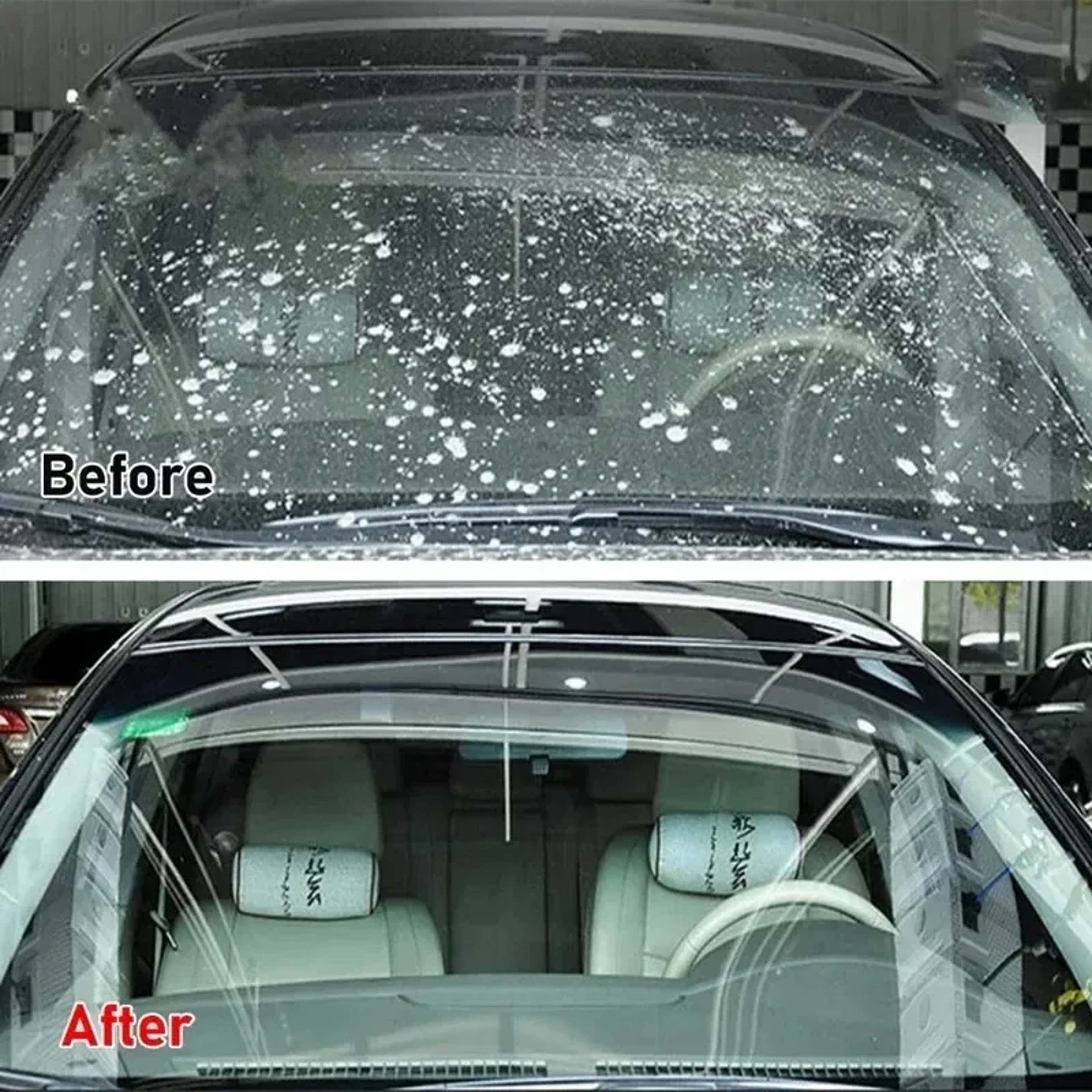 Solid Cleaning Sheet For Car Windshield Concentrated Window Oil Film Cleaning Solution Wiper Glass  2