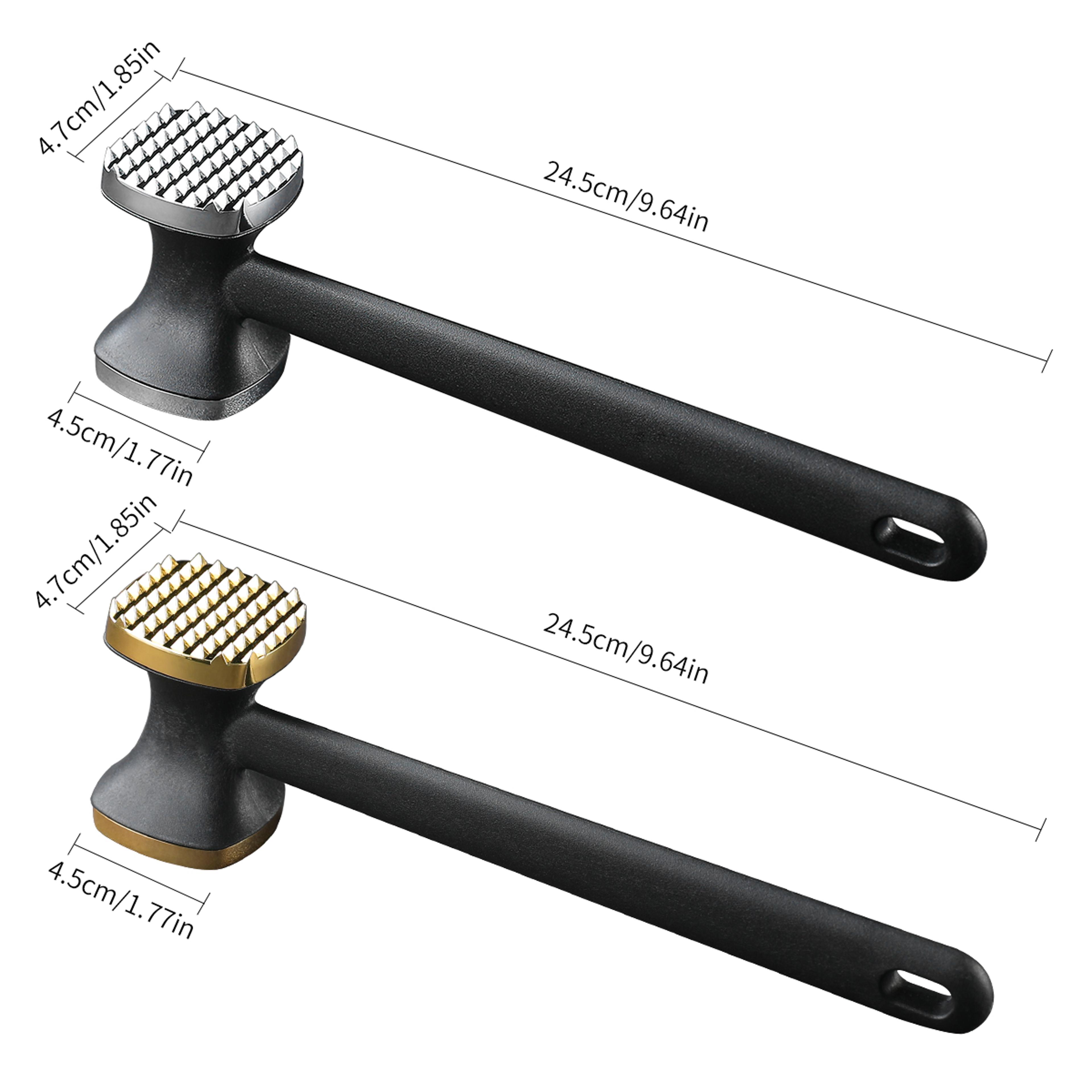 Multifunctional Double Sided Zinc Alloy Meat Hammer Tender Meat Nuts  Cucumber High Quality Kitchen 5