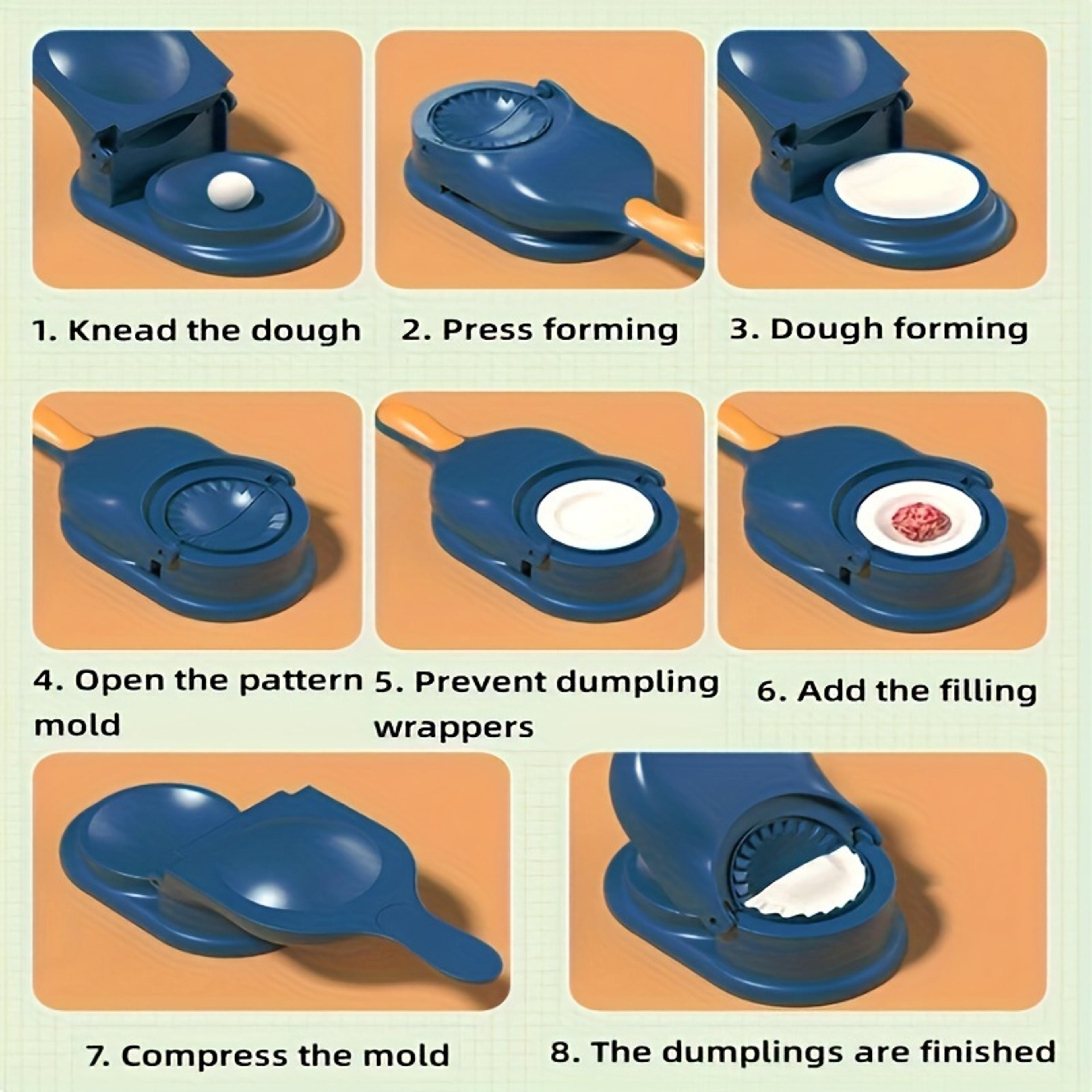MultiFunctional Dumpling Machine Simple DIY Dough Pressing Maker Kitchen Tool For Perfect Dumplings 6