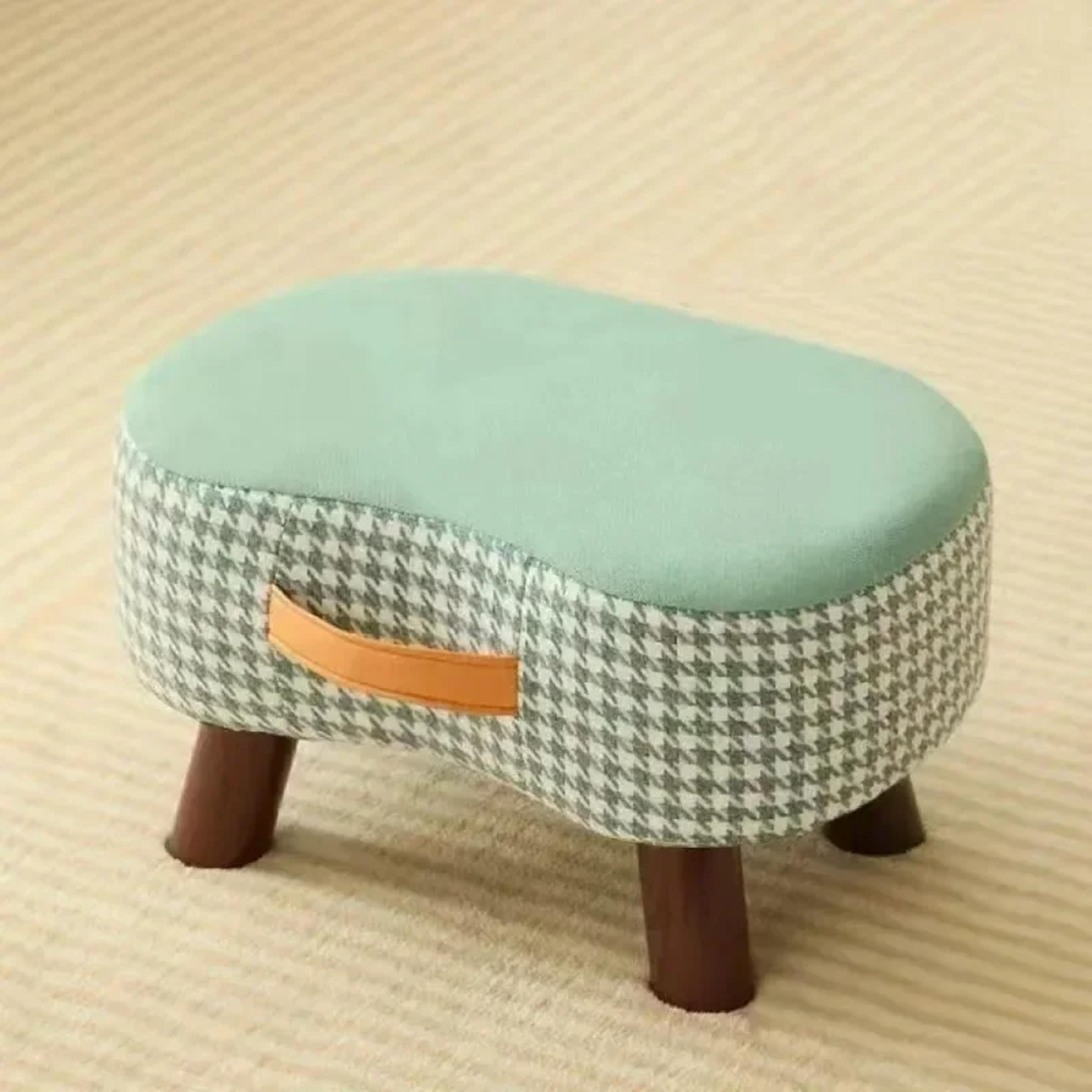 Small Table Footrest For Sofa Footrests Soft Bag Chair Living Room Coffee Desk Footrest 1
