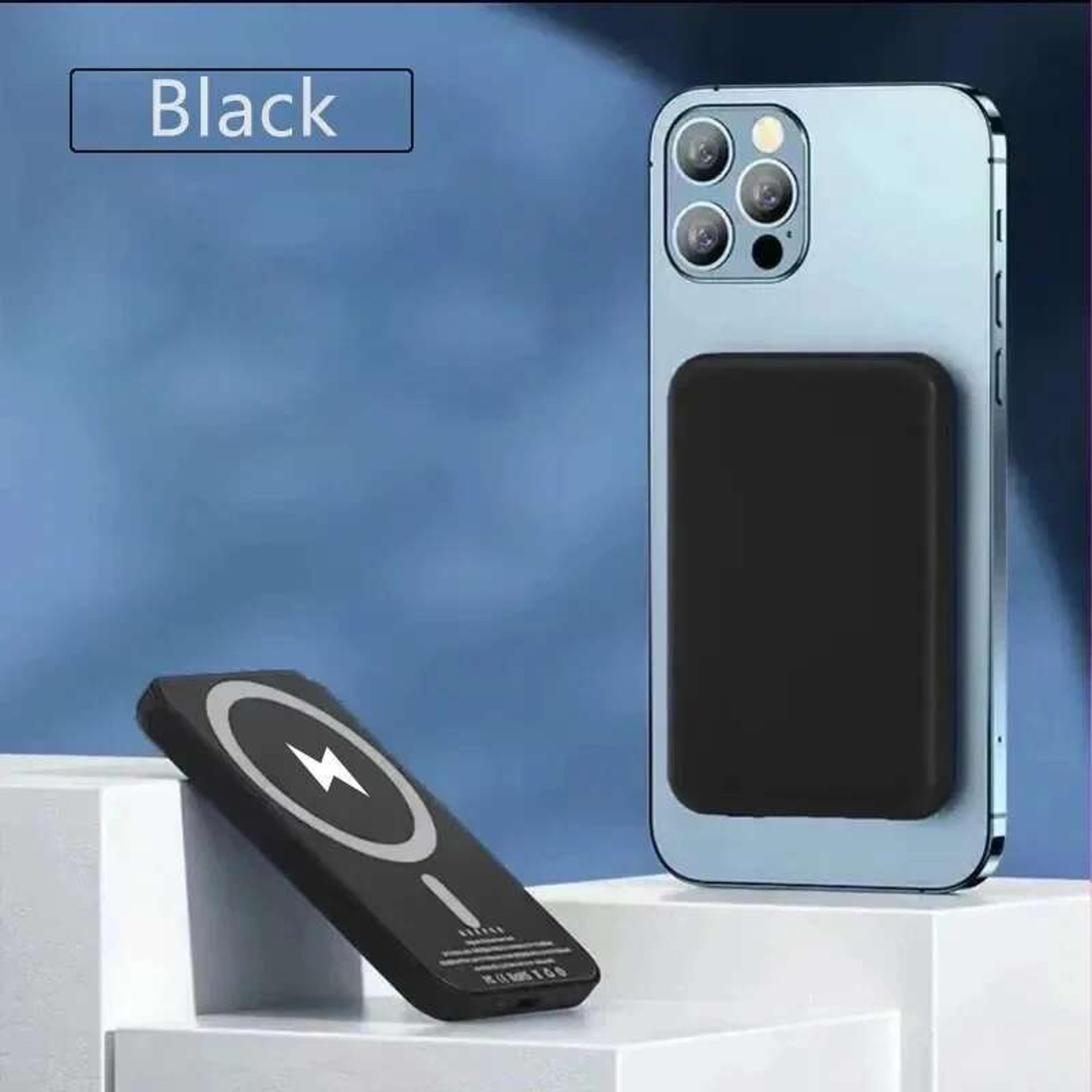 Portable For MagSafe Power Bank Wireless Charger Magnetic Battery Pack Auxiliary External Backup 2