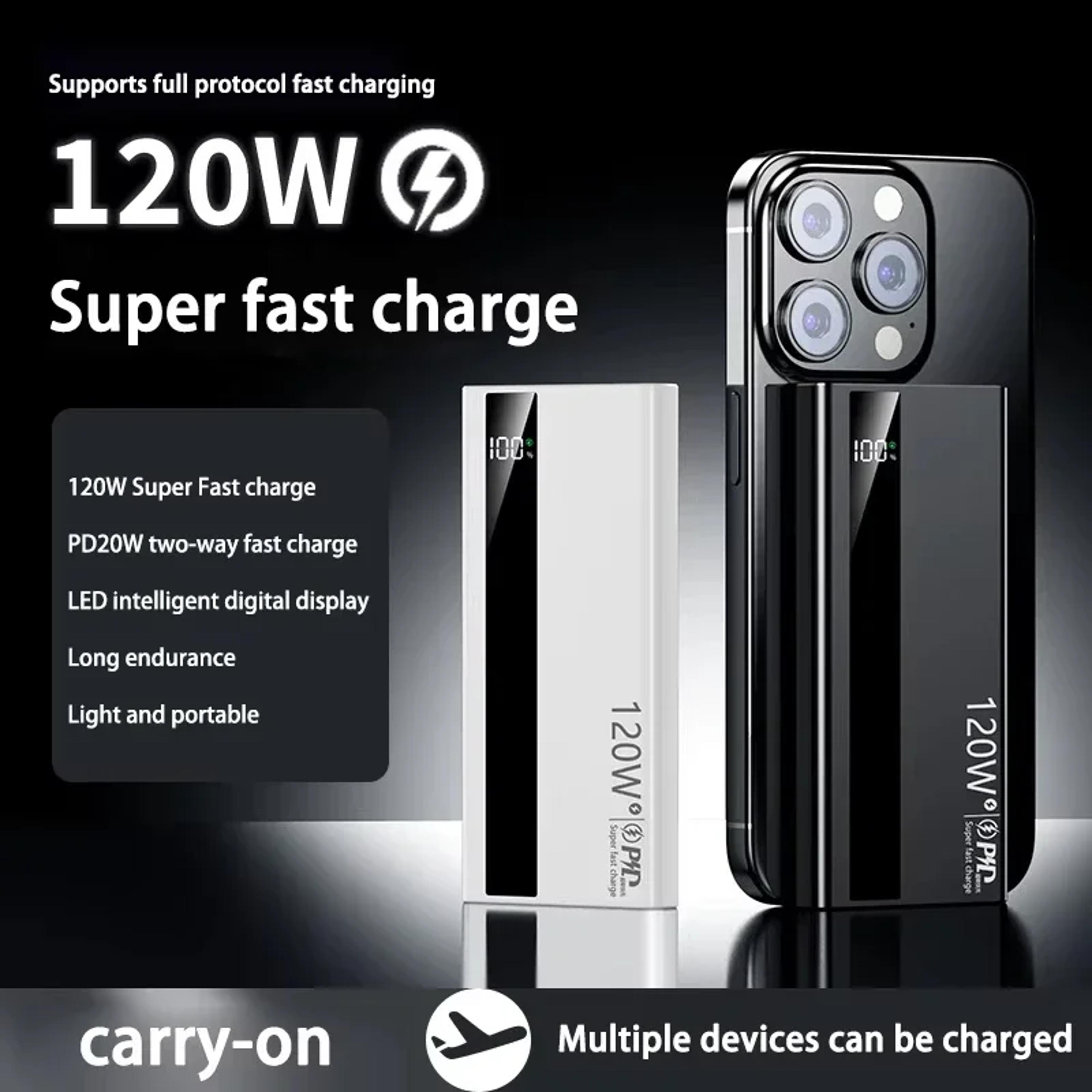 Power Bank High Capacity Super Fast Charging Portable Battery Charger 3