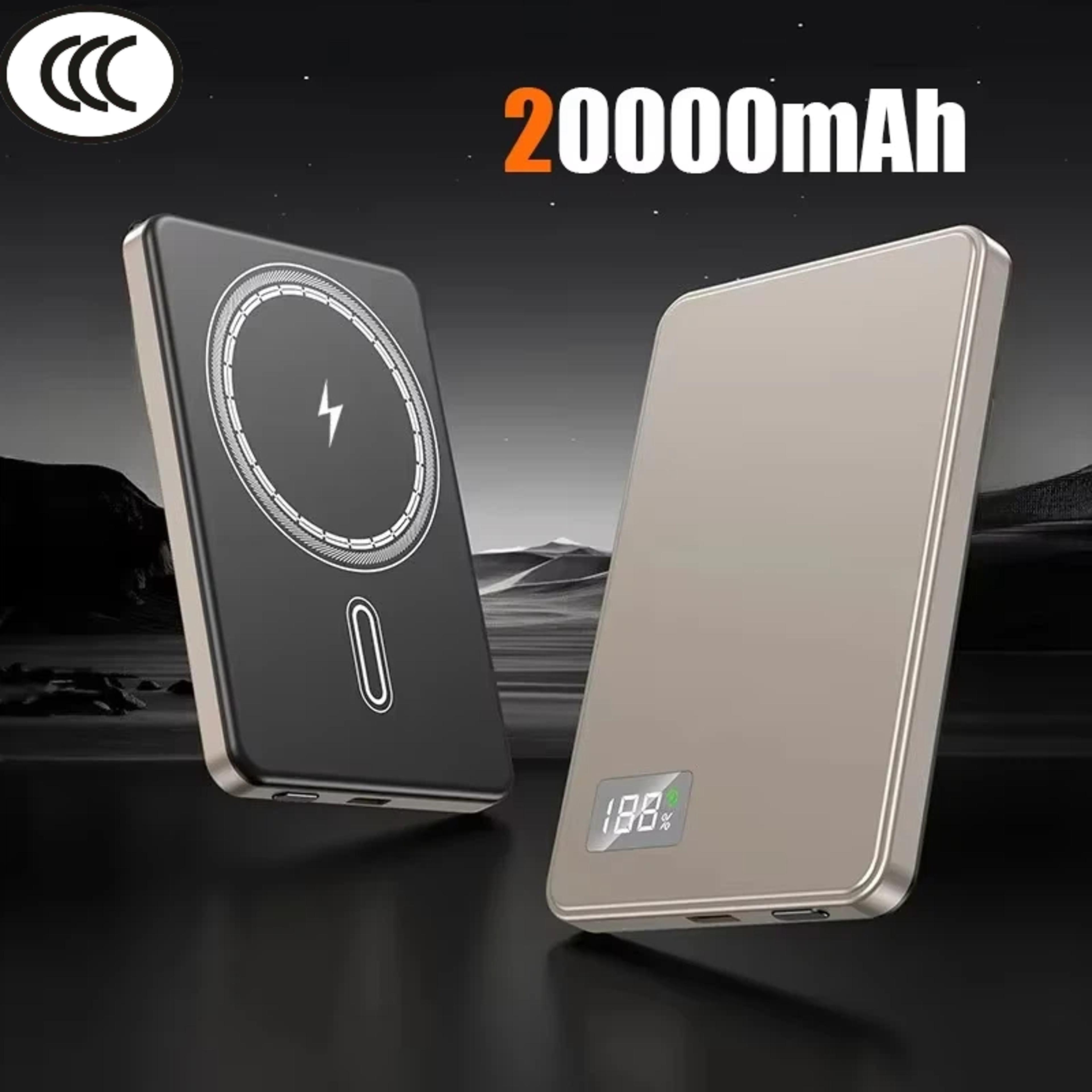 Portable Magnetic Wireless Power Bank Fast Charging External Battery For MagSafe IPhone Samsung Xia