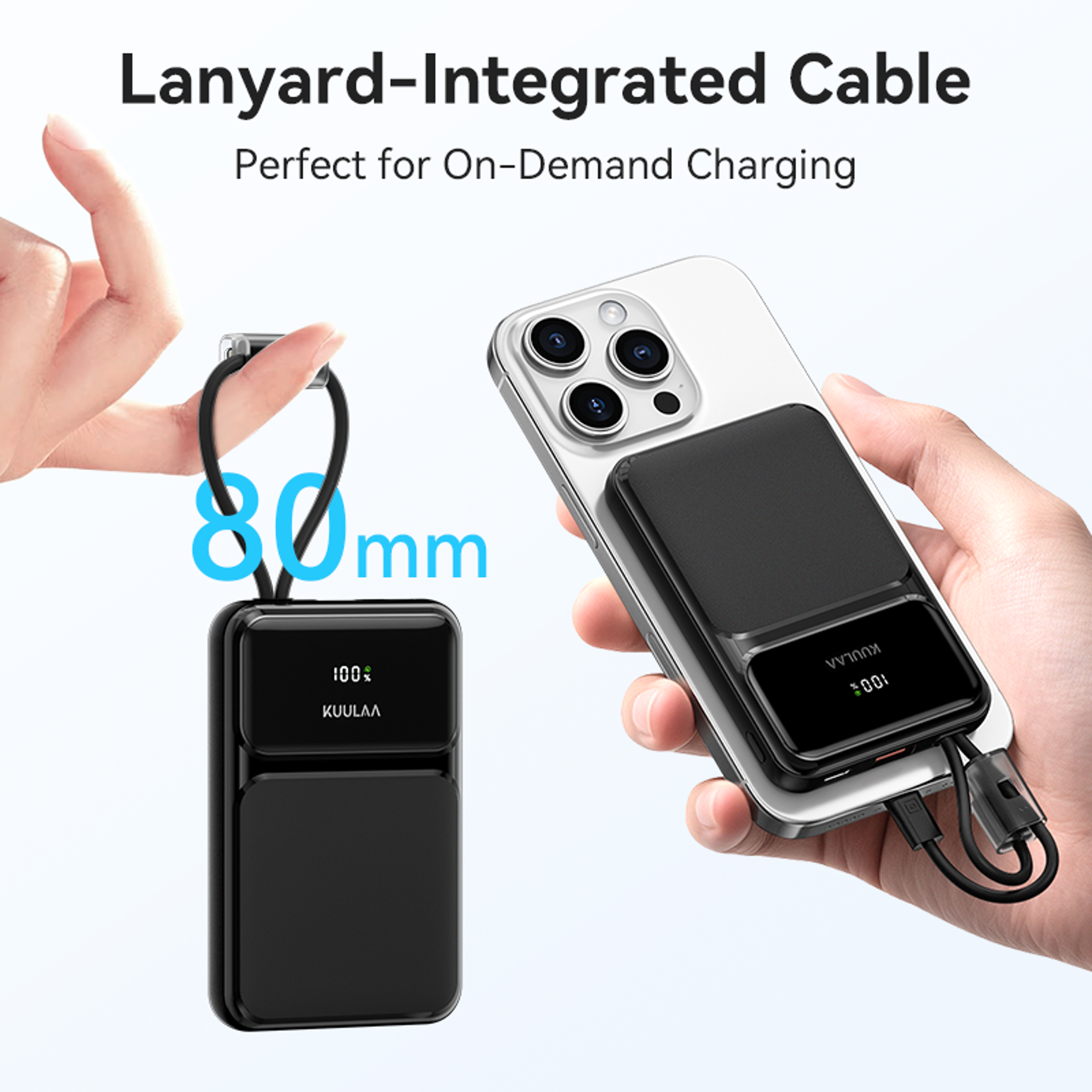 Portable Powerbank Charger Power Bank Fast Charging External Battery For Phones And Devices 2