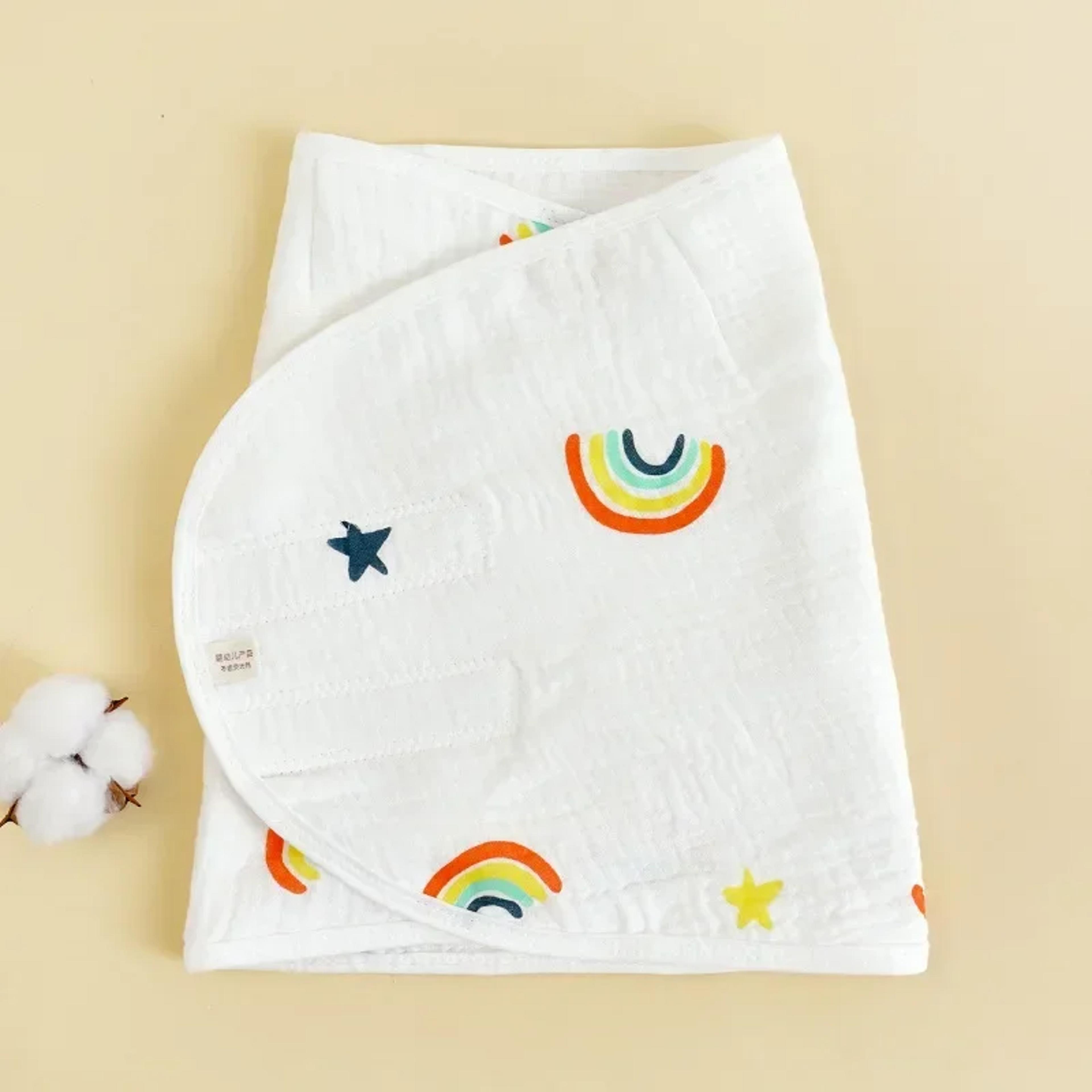 Cotton Baby Swaddle Wrap For 06 Months Anti Startle Muslin Swaddling Blanket Newborn Sleeping Blank 6