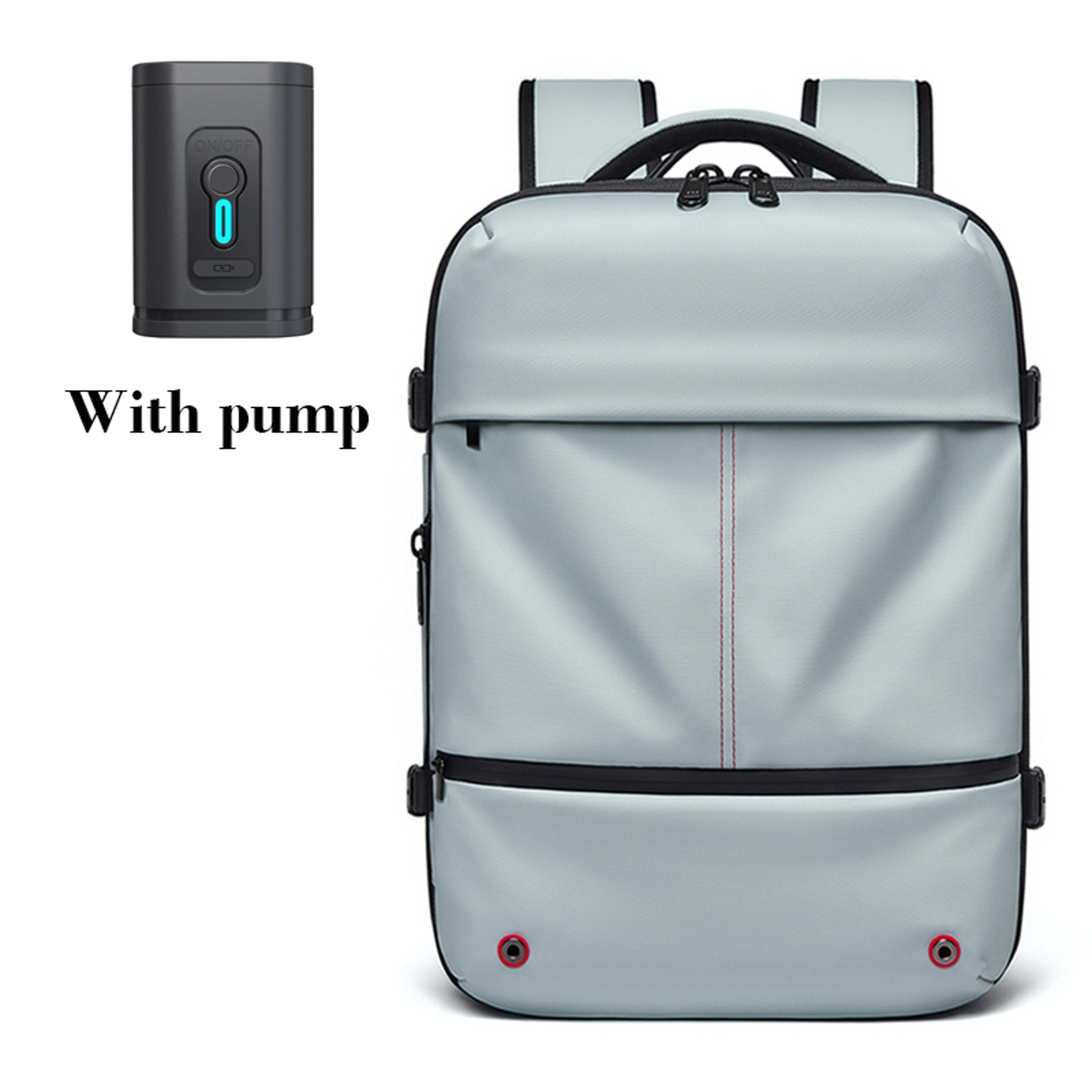 Travel Women Backpack Vacuum Compression 16 Inch Laptop Backpack USB Charging School Backpack 13