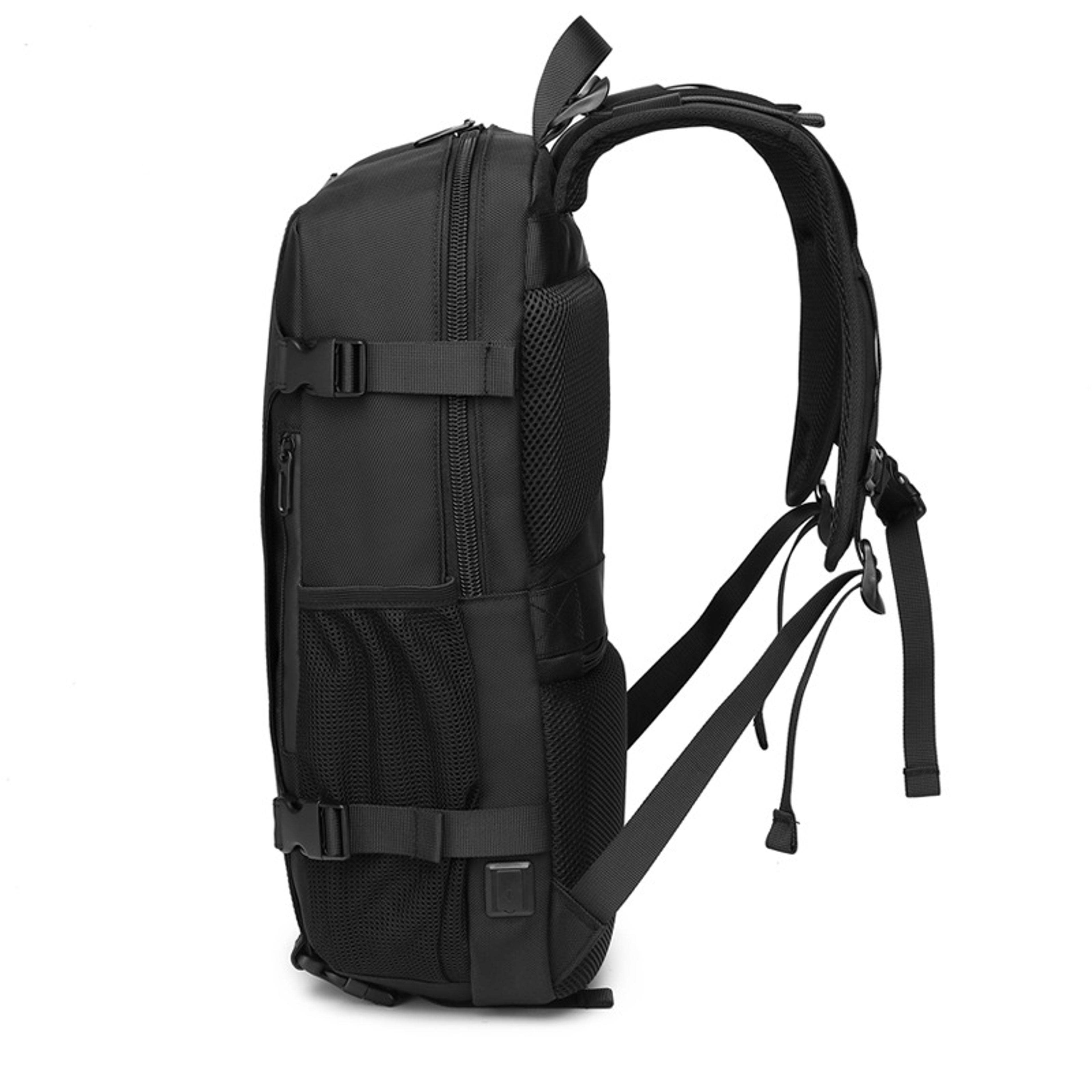 Large Capacity Men Backpack 16 Inch Laptop Backpack Waterproof Travel Bag USB Charging Teenager Sch 3