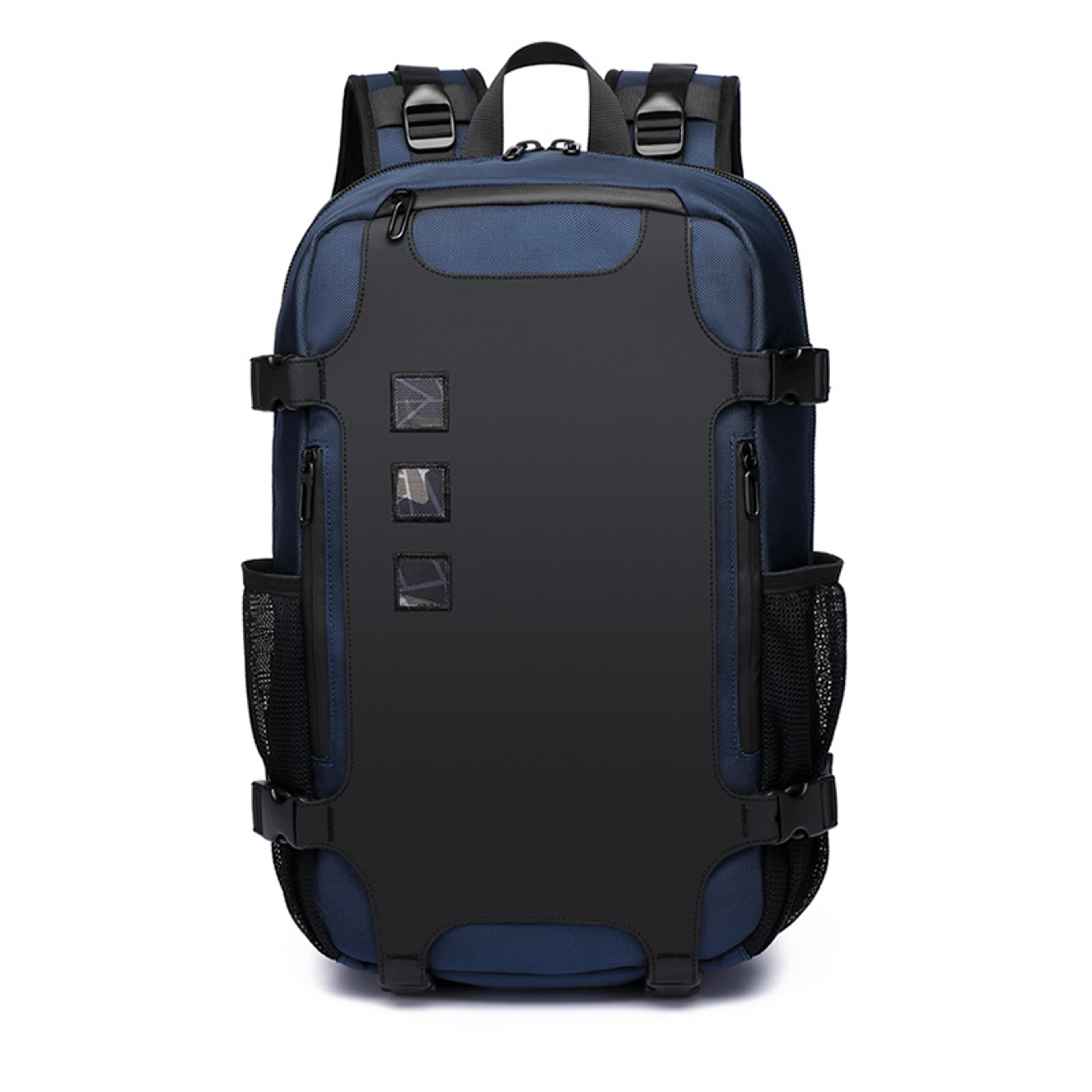 Large Capacity Men Backpack 16 Inch Laptop Backpack Waterproof Travel Bag USB Charging Teenager Sch 7