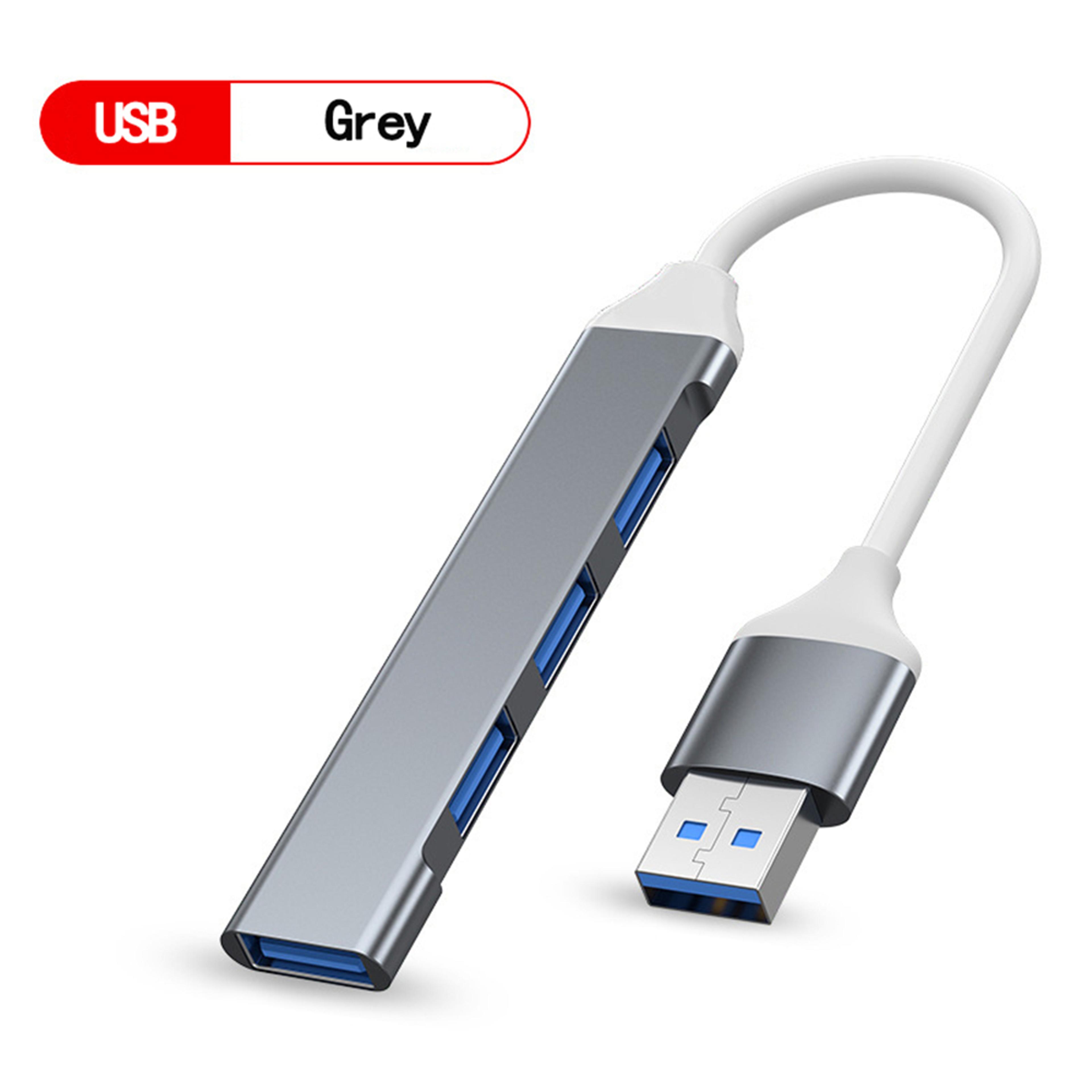 high-speed usb hub, port multiport hub for pc,type c splitter, usb , computer accessories