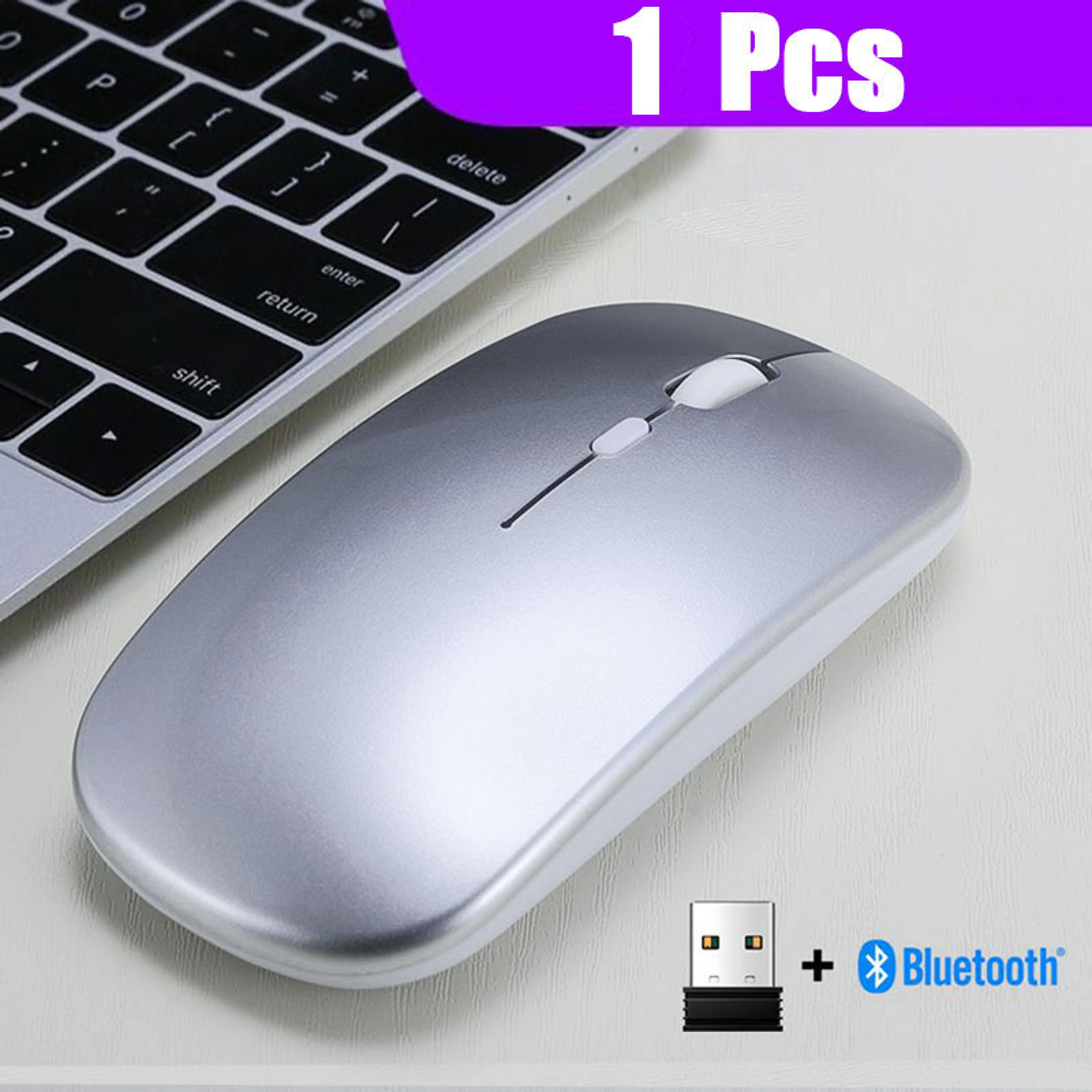 Ultra Thin Wireless Mouse For Laptop And Tablet Bluetooth  Mice Battery Version 3