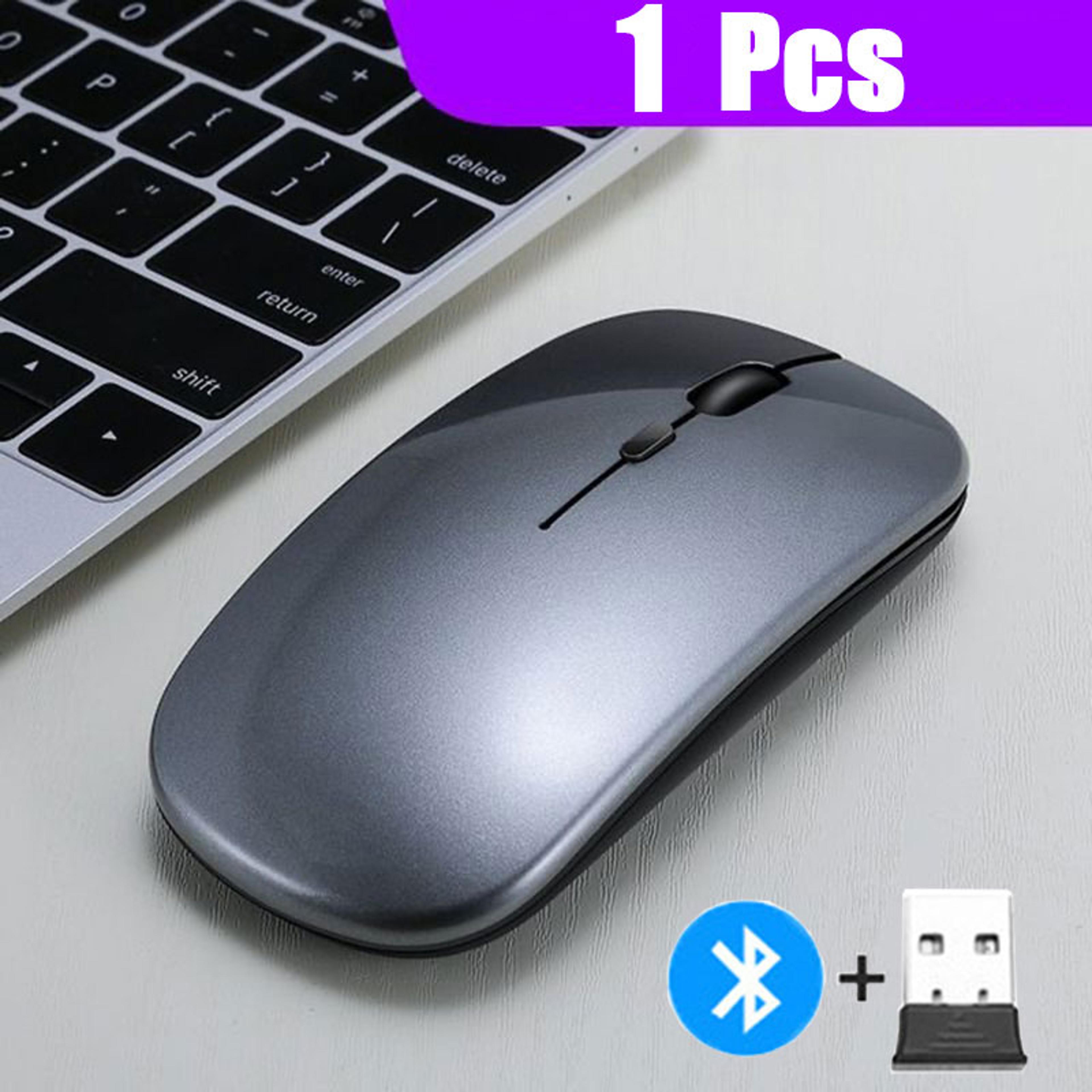 Ultra Thin Wireless Mouse For Laptop And Tablet Bluetooth  Mice Battery Version 1