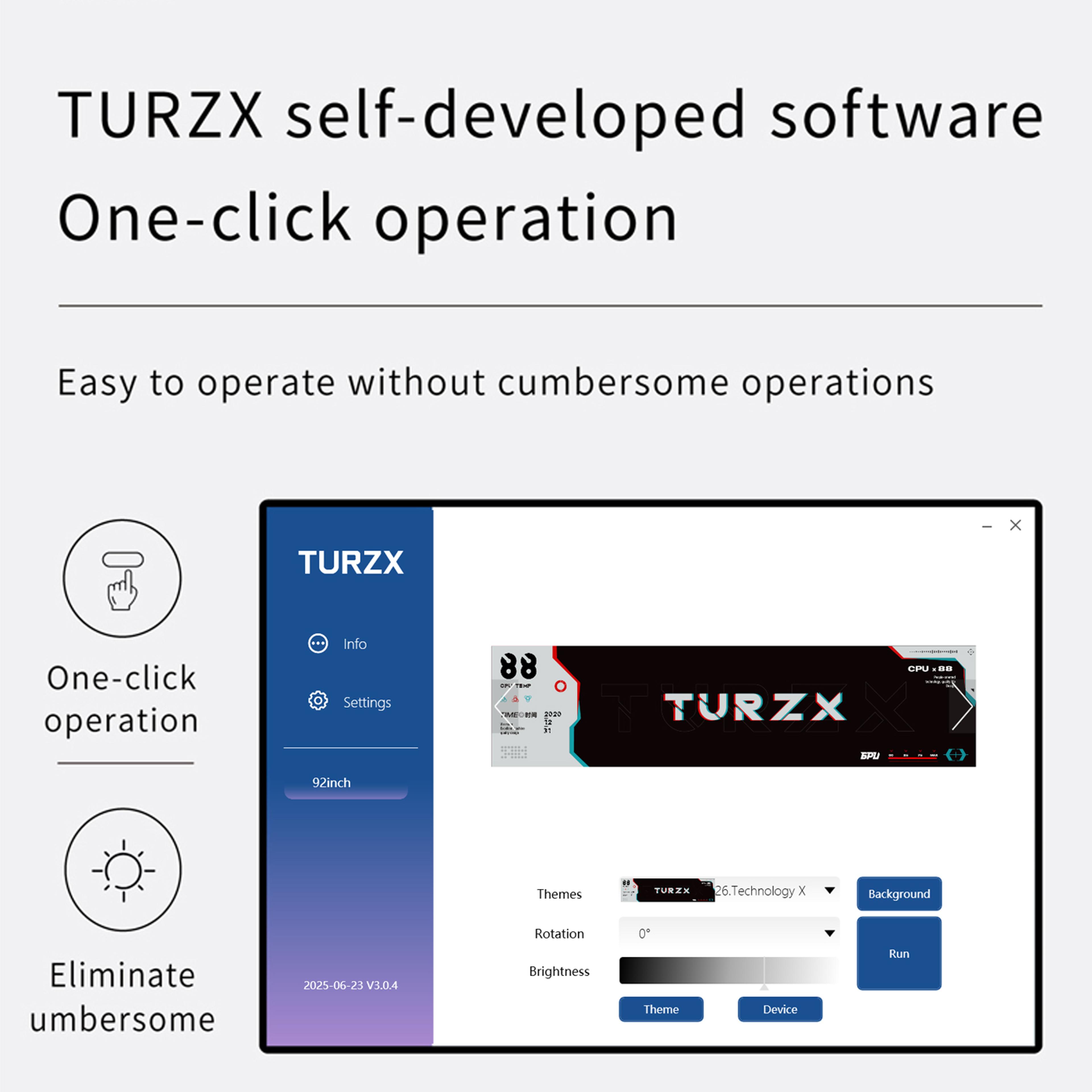 USB Secondary Screen IPS LCD TypeC Display For Computer Chassis Monitor For CPU RAM GPU HDD  FPS In 4