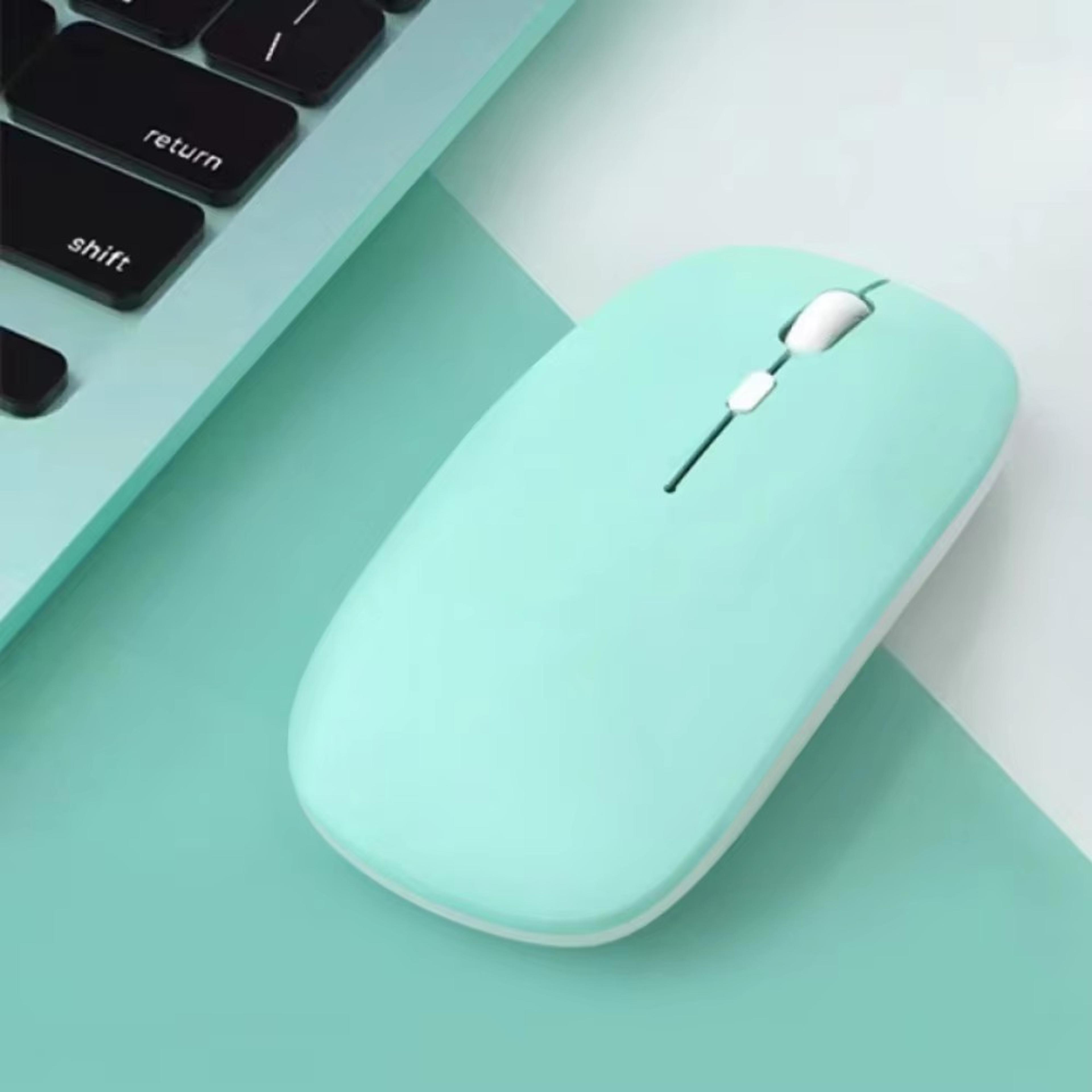 Silent Wireless Bluetooth Mouse Portable Computer Mice Universal Gaming Mouse For Lenovo Laptop Tab 0