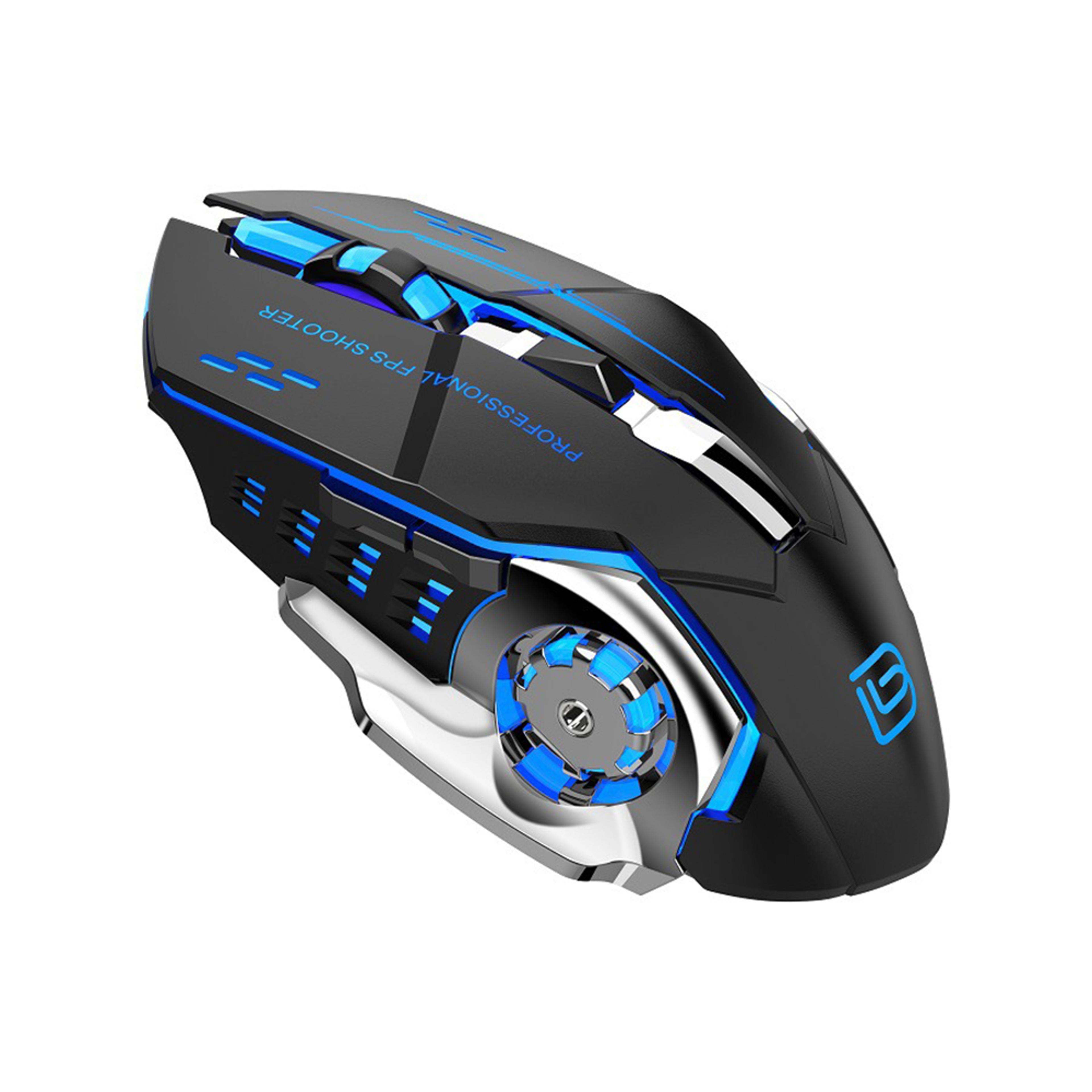 Bluetooth Mouse Wireless Rechargeable Mouse Dual Mode Gaming Mice 3600 DPI For Laptop  Computer Acc 0