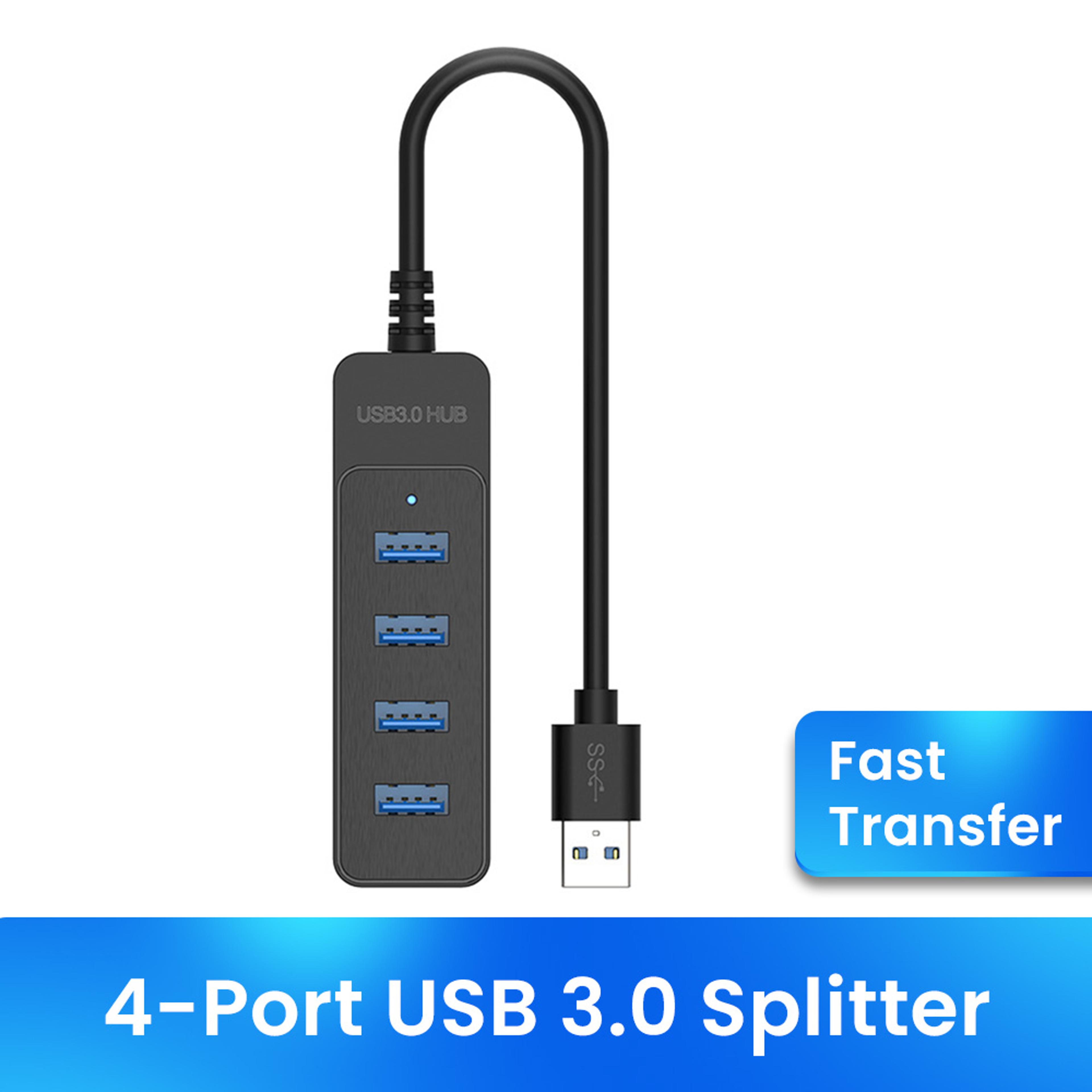 HighSpeed 4 Ports USB HUB Type C Expander Splitter  Multiport Adapter For PC Laptop Accessories 7