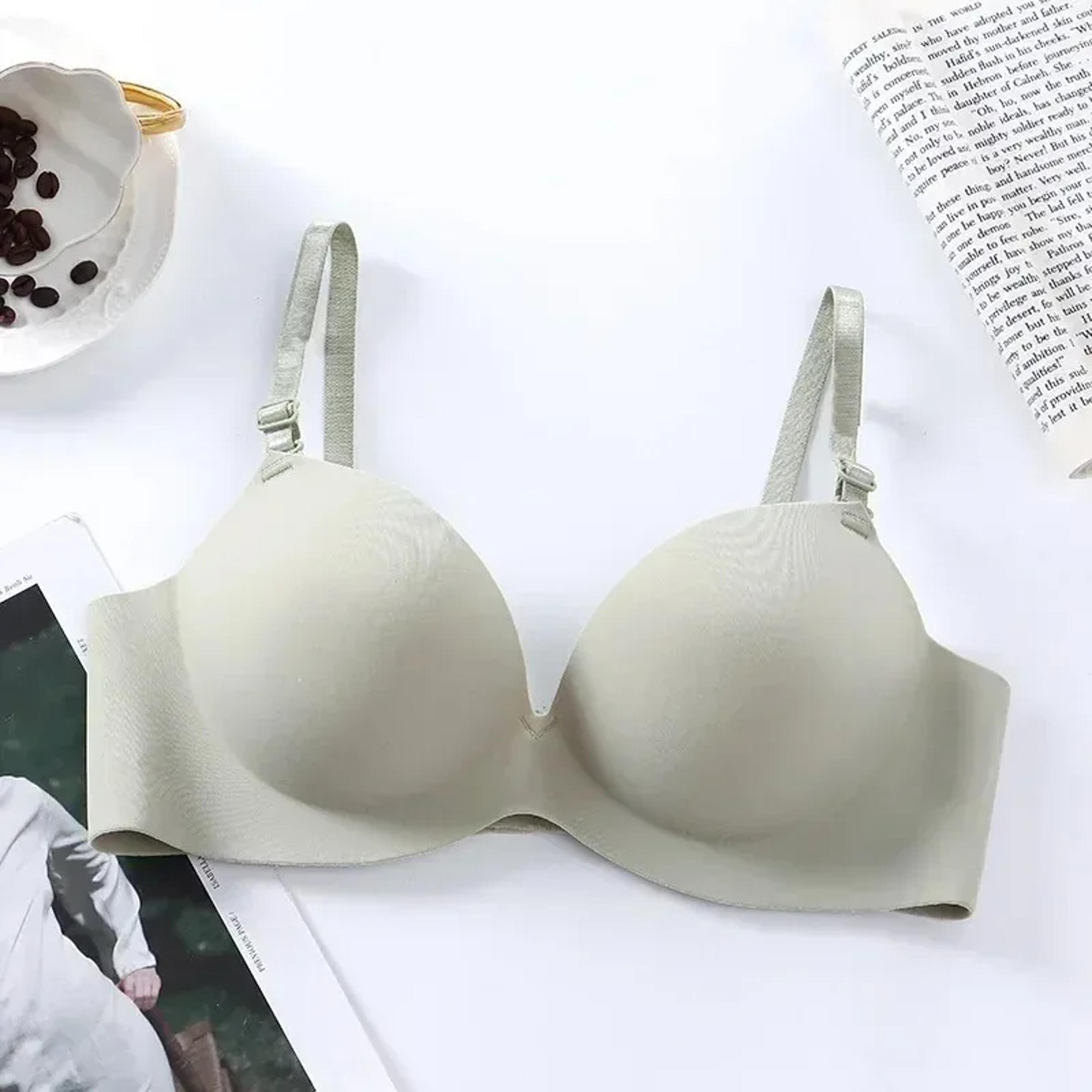 Sexy Push Up Women Seamless Bra Bralette No Wire Breathable Wireless 34 Cup Lingerie For Girls 2