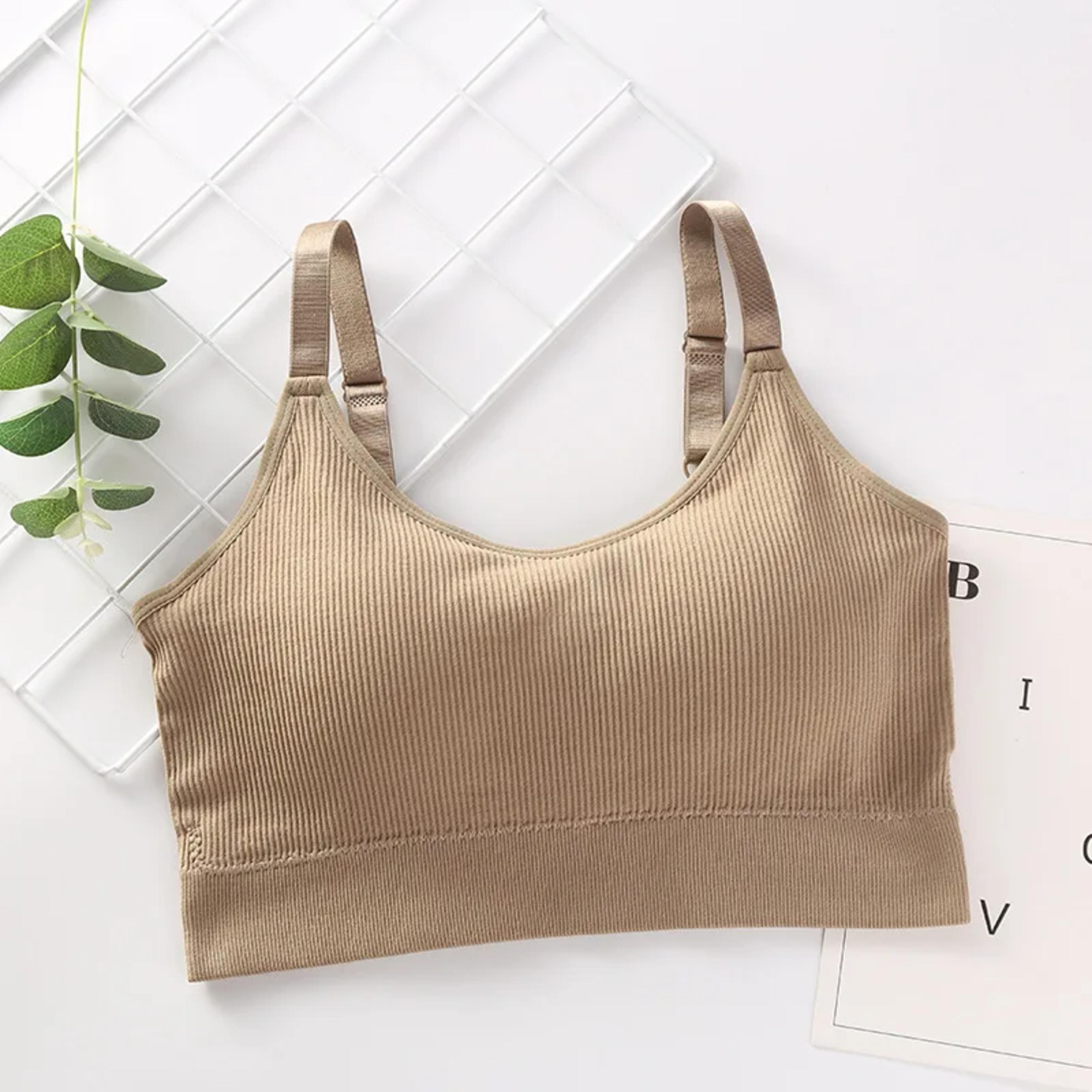 Women Seamless Brassiere Bra Full Cup Breathable Bralette Wire Free Comfort Sleep Bra Running Fitne 1