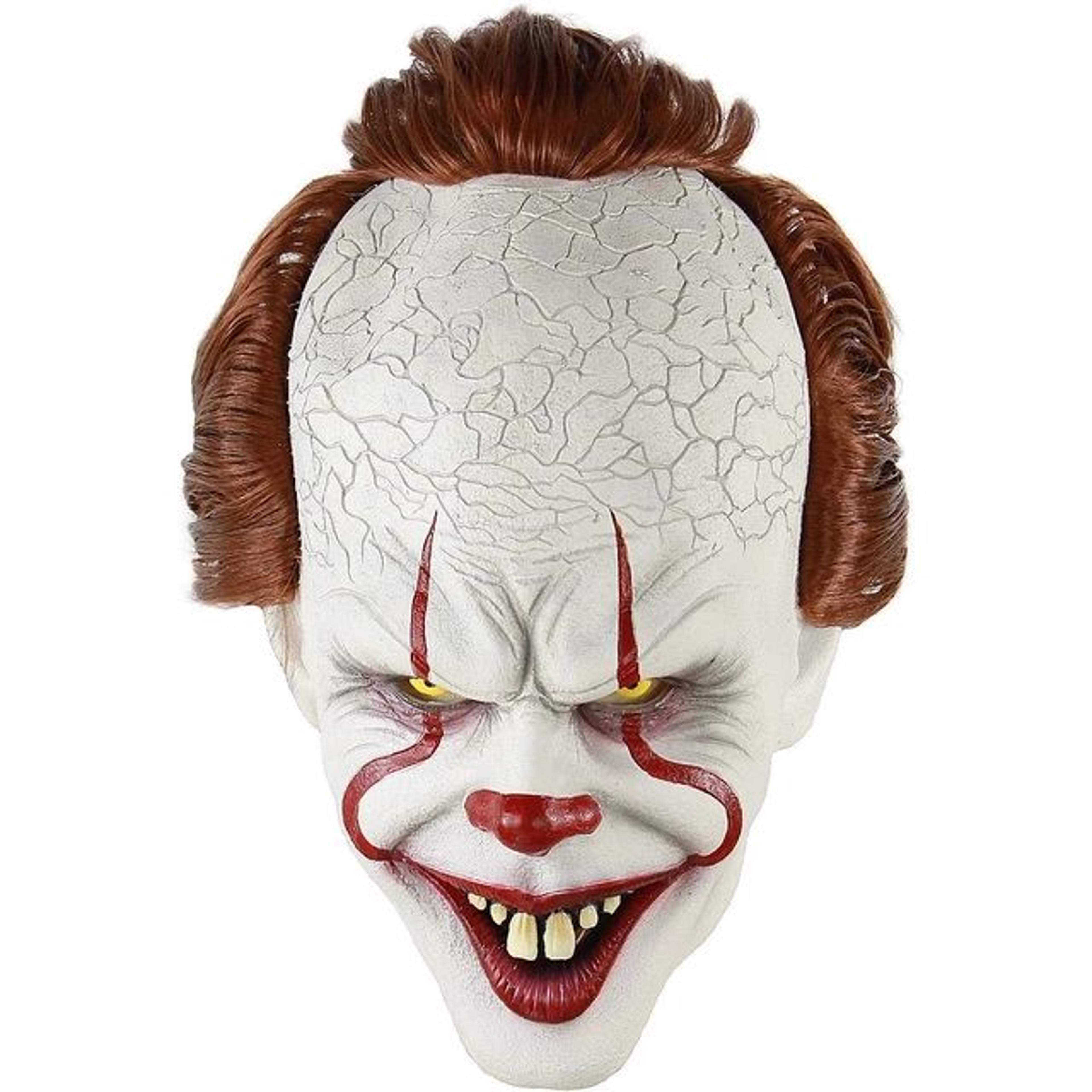Luminescent Stephen Halloween Mask Realistic LED Clown Mask for Halloween  Carnival