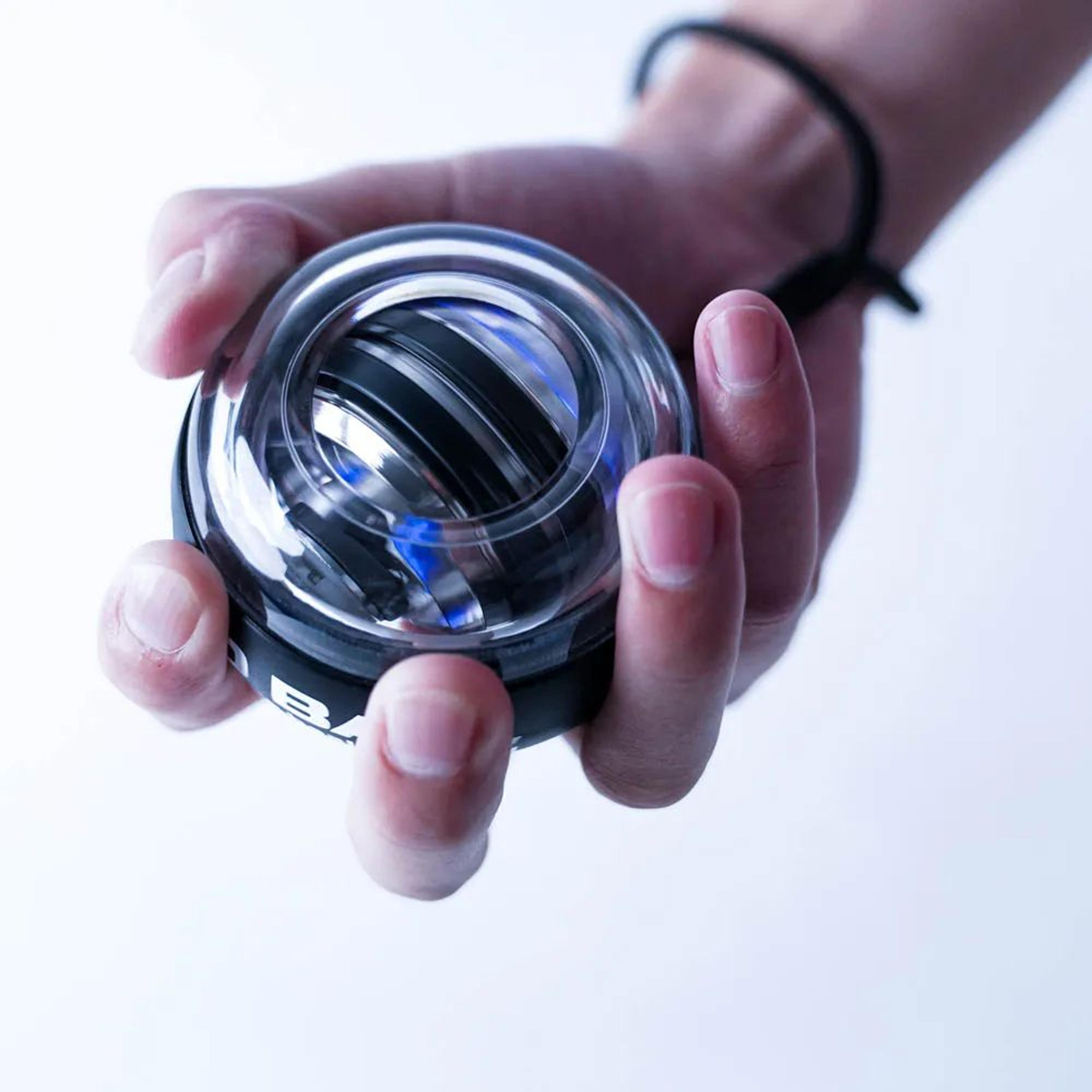 square gyroscopic hand trainer, portable wrist strength ball for gym, tennis, cycling & rock climbing, wrist trainer