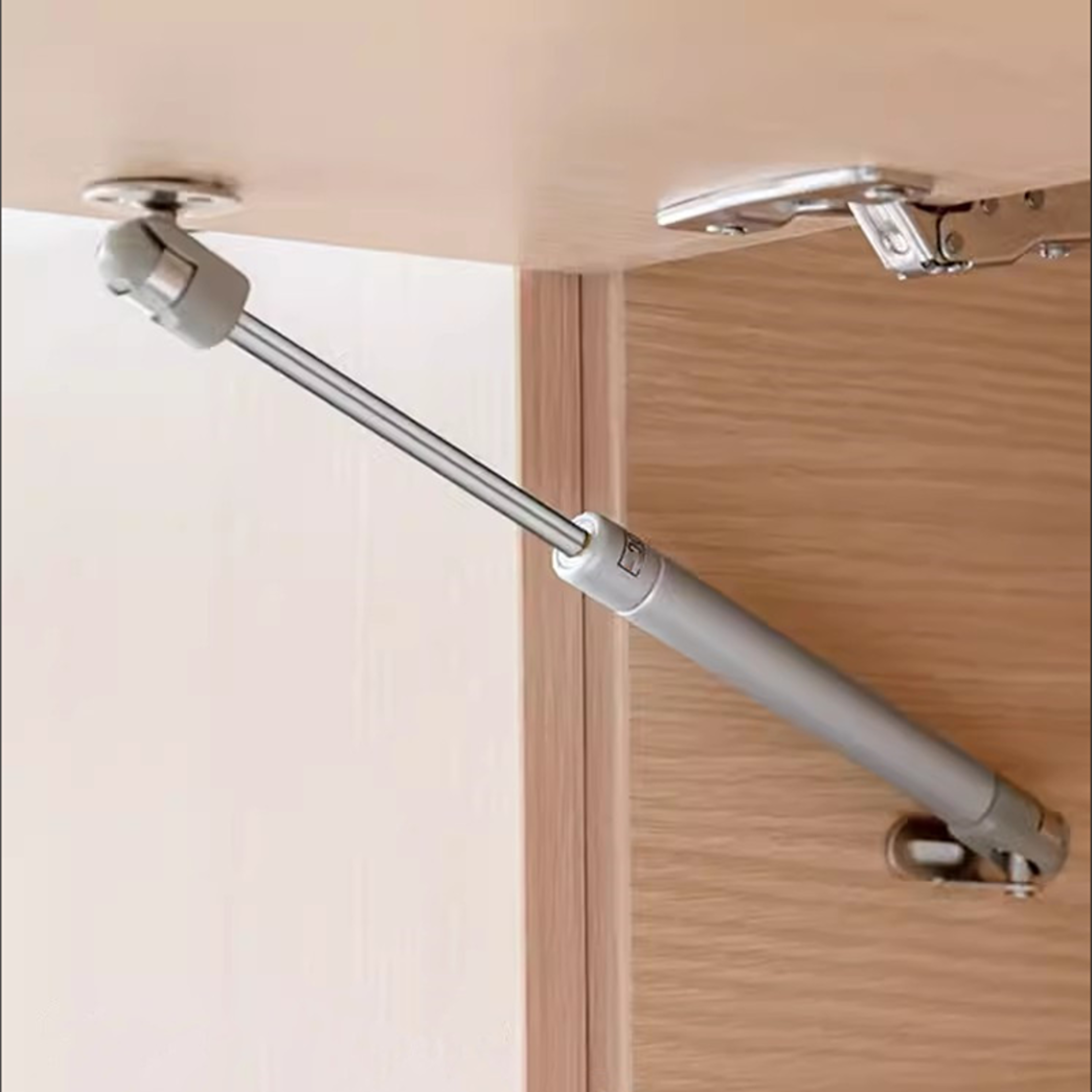 cabinet door gas spring hinges hydraulic hinge strut for kitchen cupboard, lid support box & furniture hardware