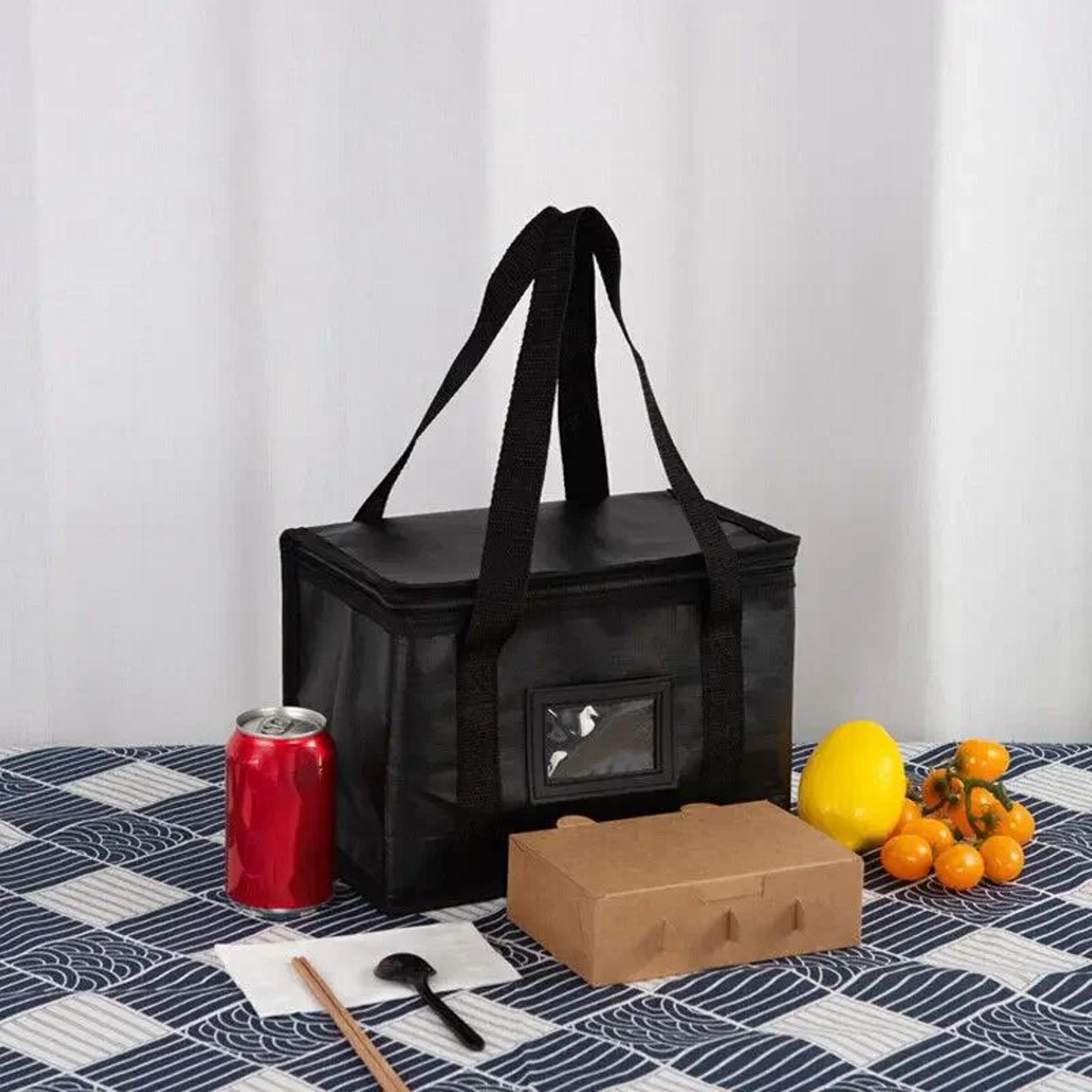 70L Insulated Thermal Cooler Bag Large Capacity Portable Lunch Bag With Tin Foil Insulation Zipper  1