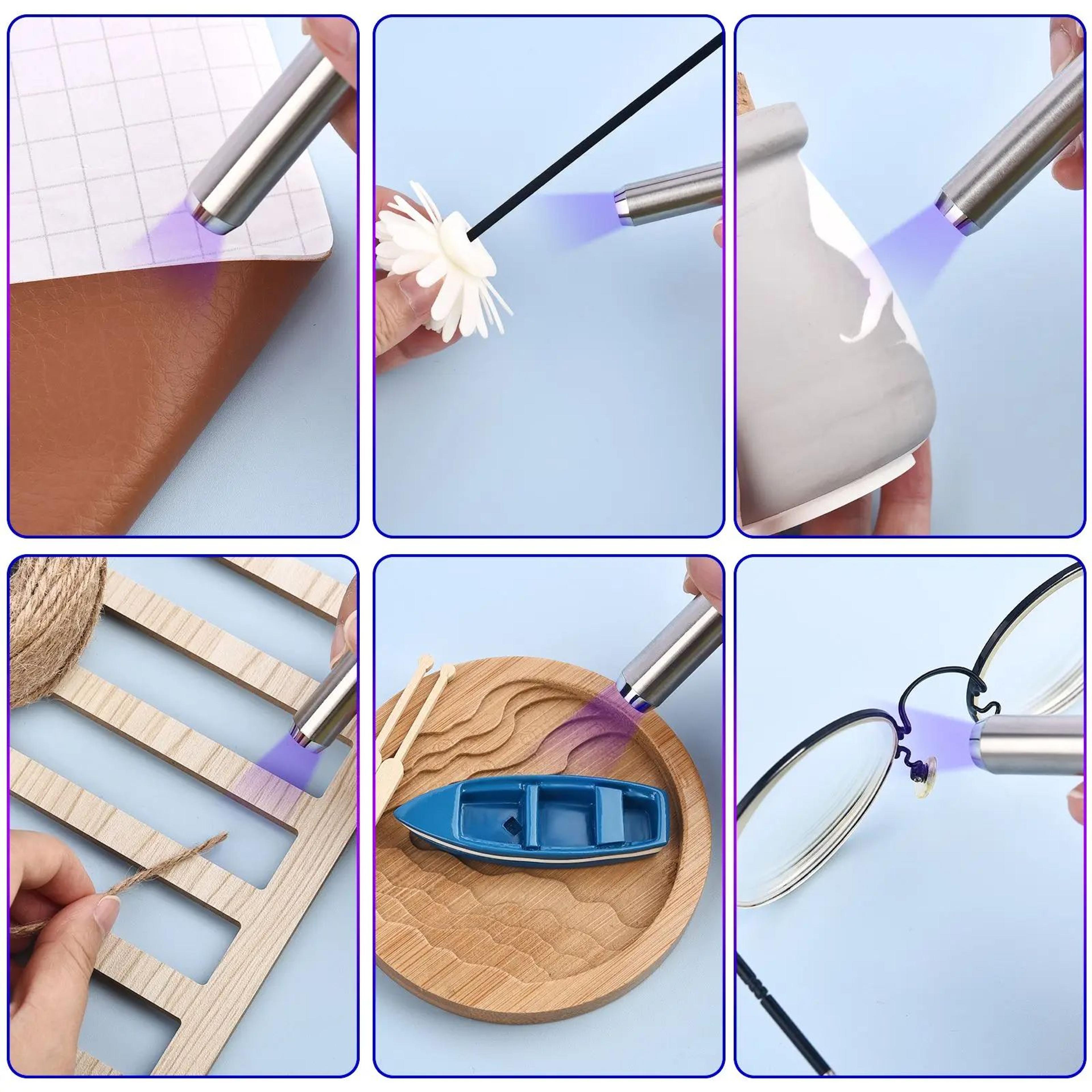 UV Bonding  Welding Glue Kit Super Bonding UV Glue With UV Light Pen QuickDrying Adhesive For Glass 5
