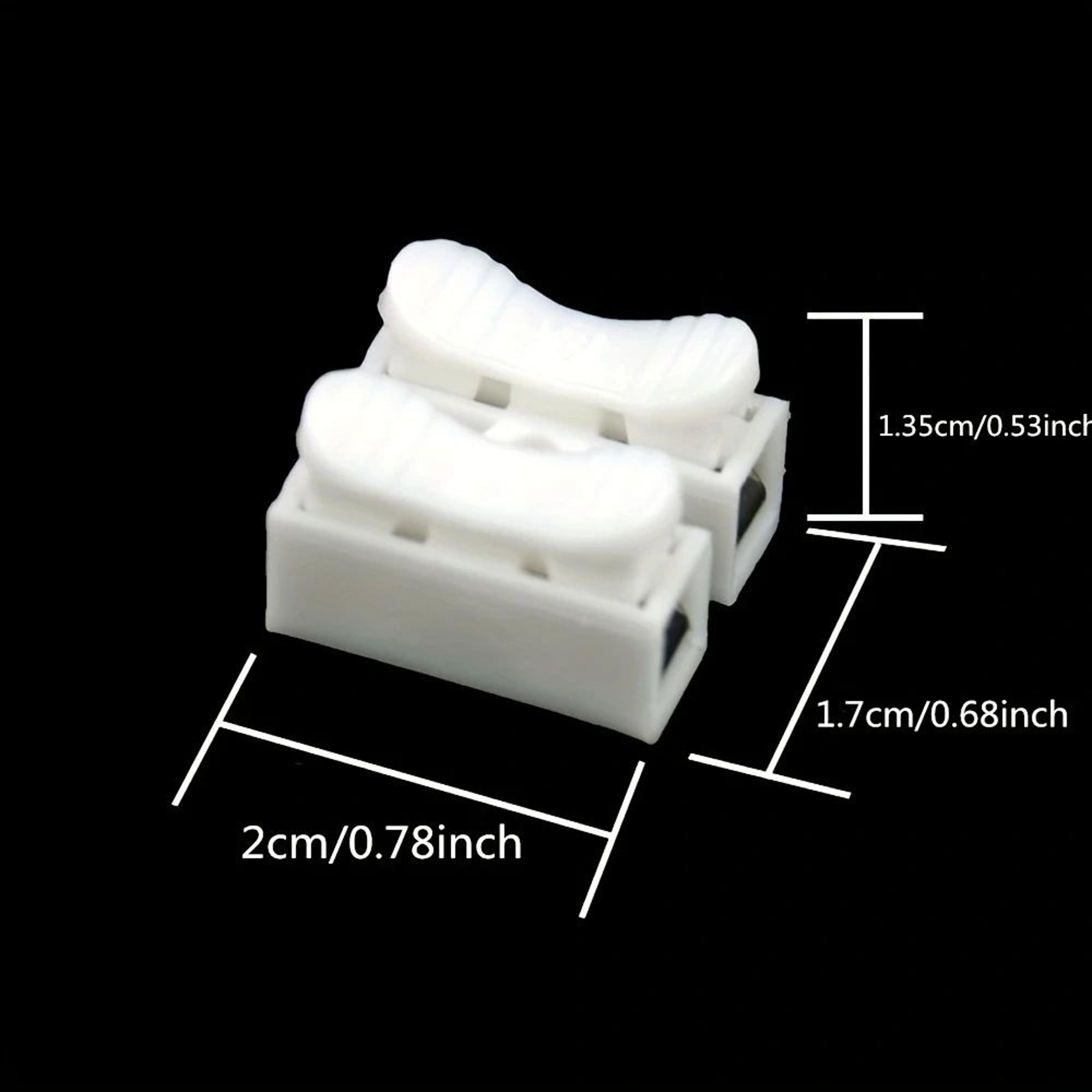 Quick Wire Connector Spring Clamp Terminal Block No Soldering No Screws For LED Strip 5