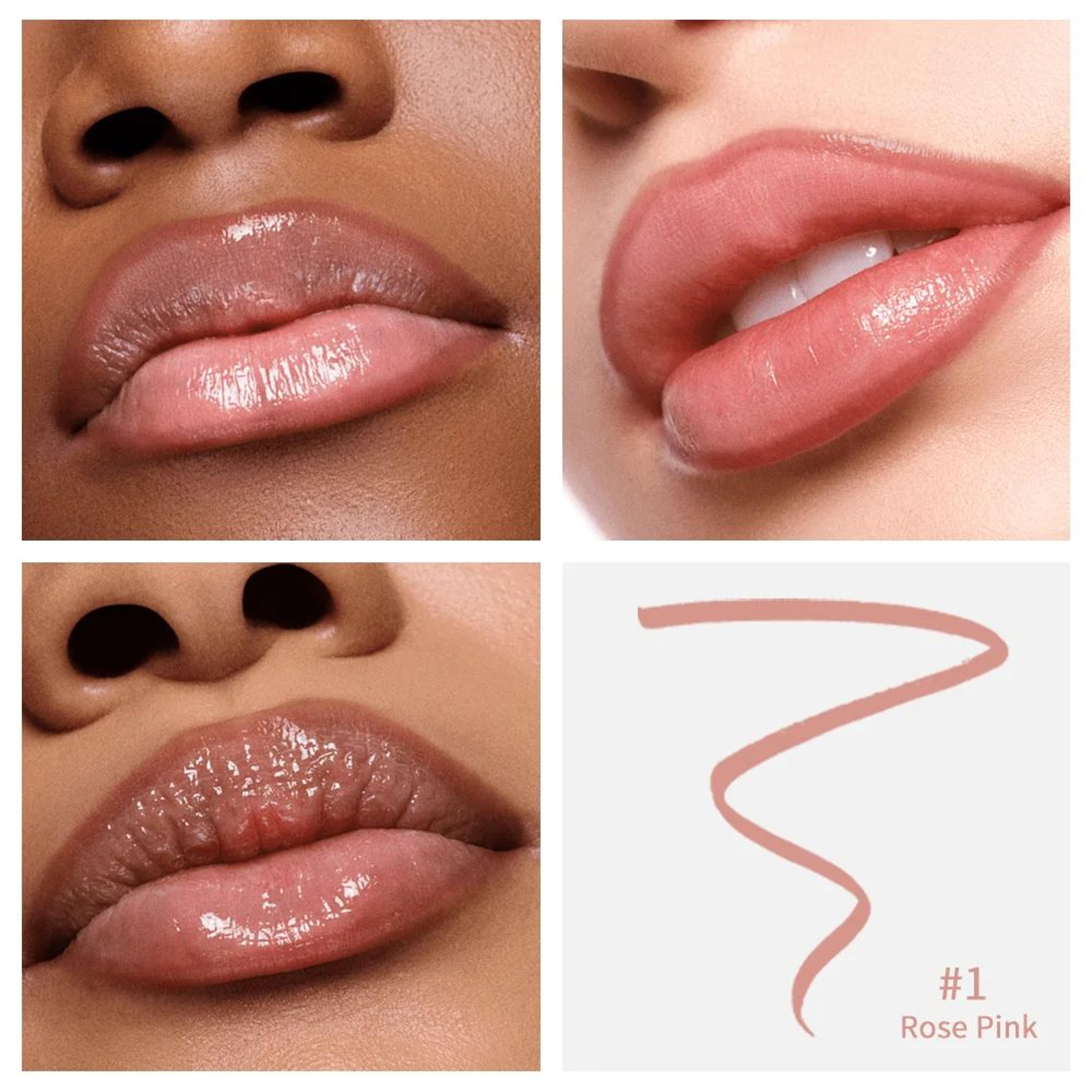 Peel Off Lip Liner Waterproof TransferProof Lipstick Tattoo Long Lasting Matte Velvet Lip Tint Set  1
