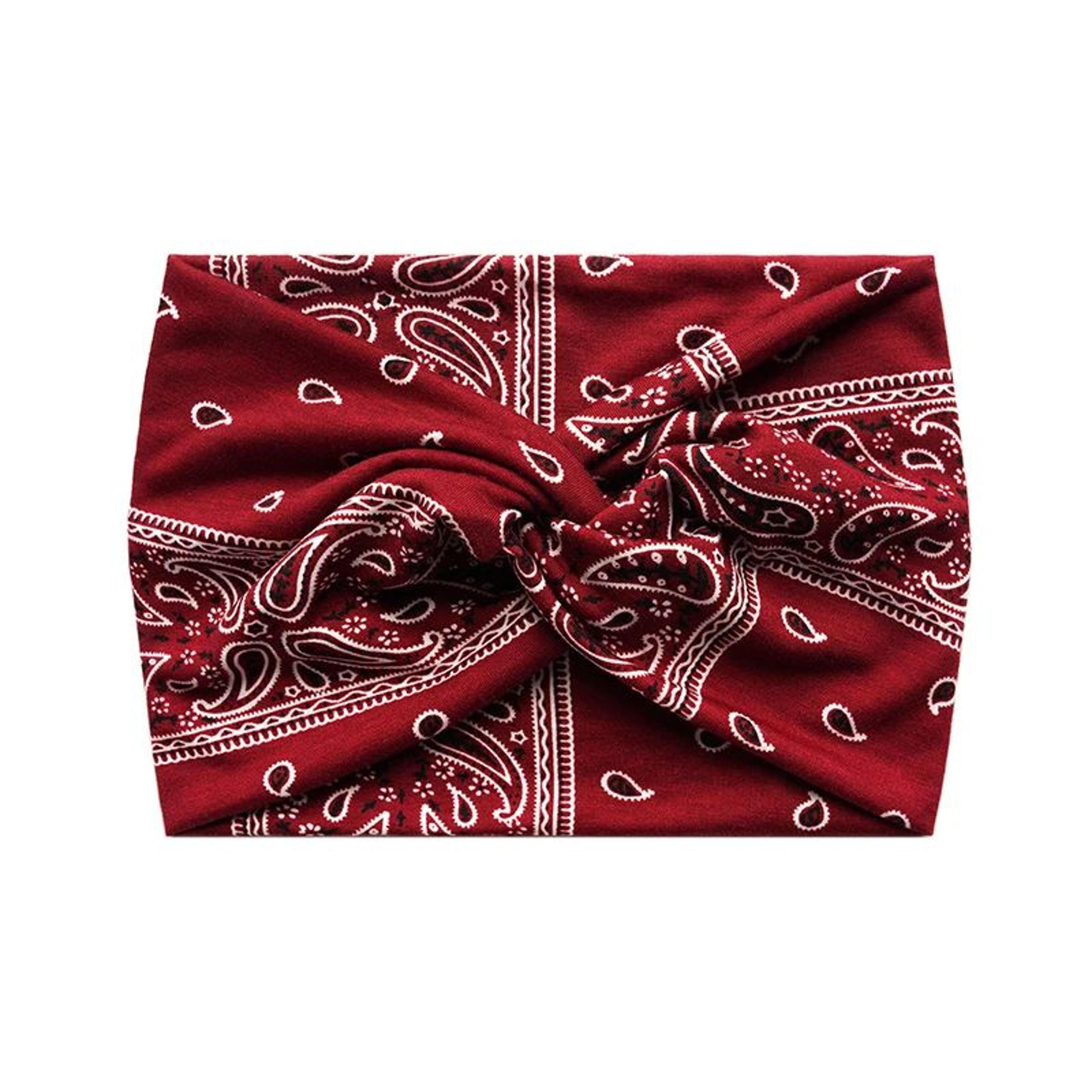 Boho Twisted Wide Headbands For Women Extra Large Fashion Yoga Turban Hair Bands For Workout Thick  2