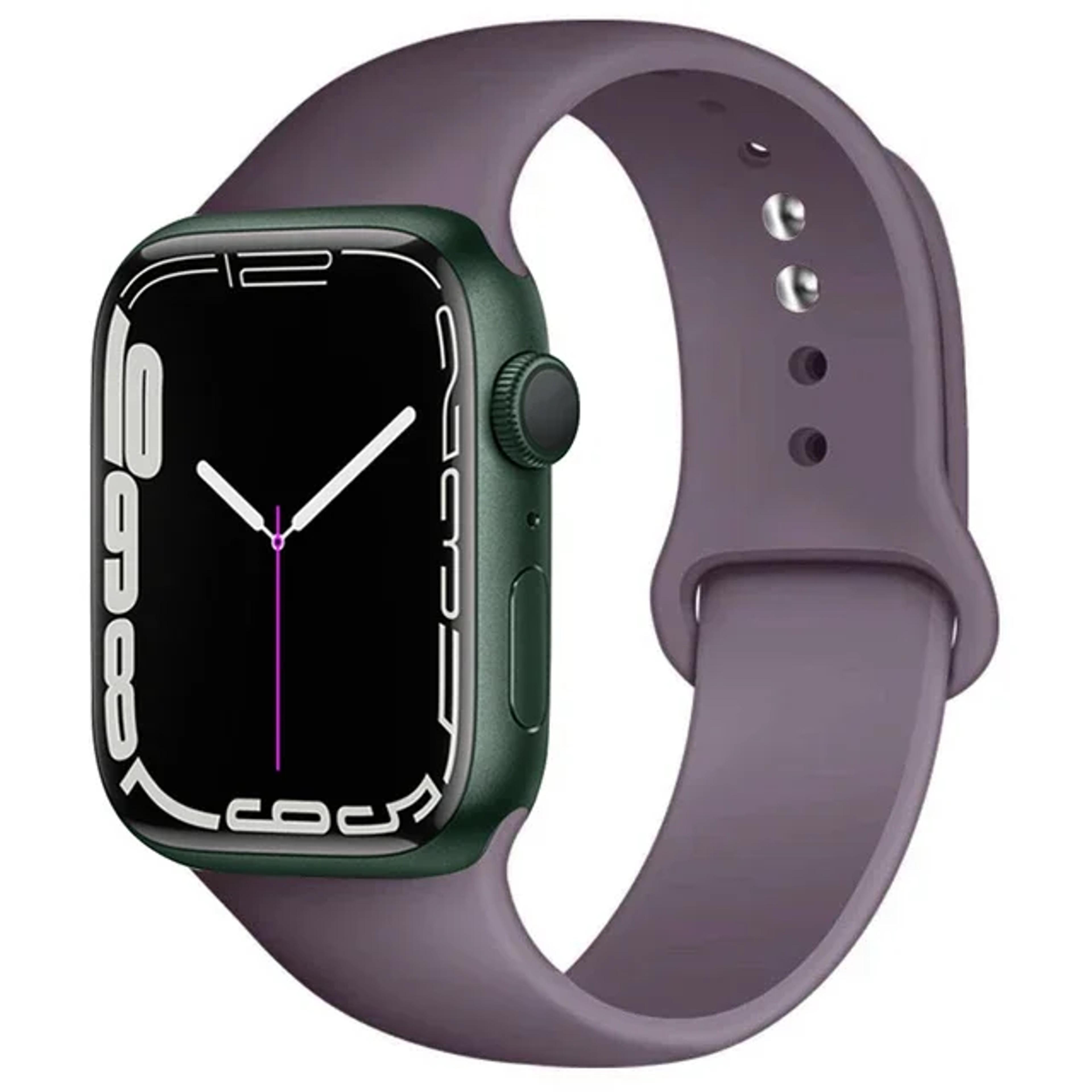 Soft Silicone Sport Band For Apple Watch Comfortable Replacement Strap For Fitness And Daily Wear 8