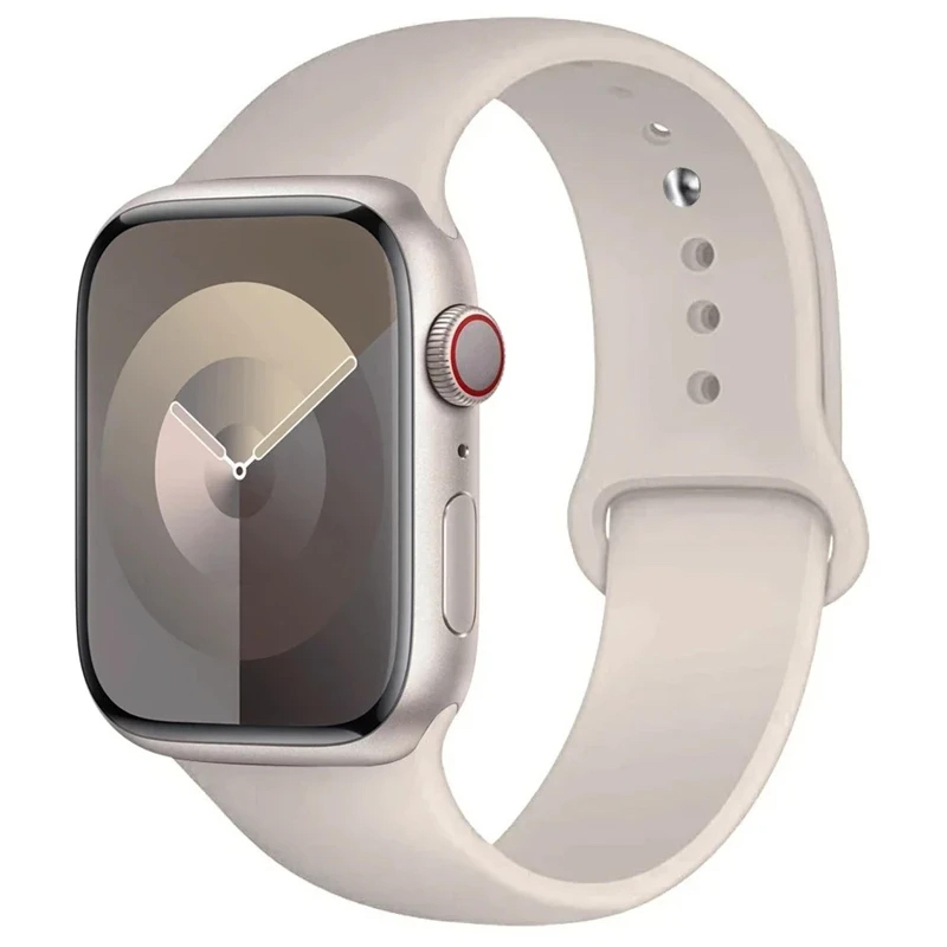 Soft Silicone Sport Band For Apple Watch Comfortable Replacement Strap For Fitness And Daily Wear 15